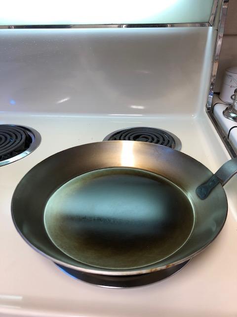Matfer Bourgeat Black Carbon Steel Frying Pan, 11 5/8