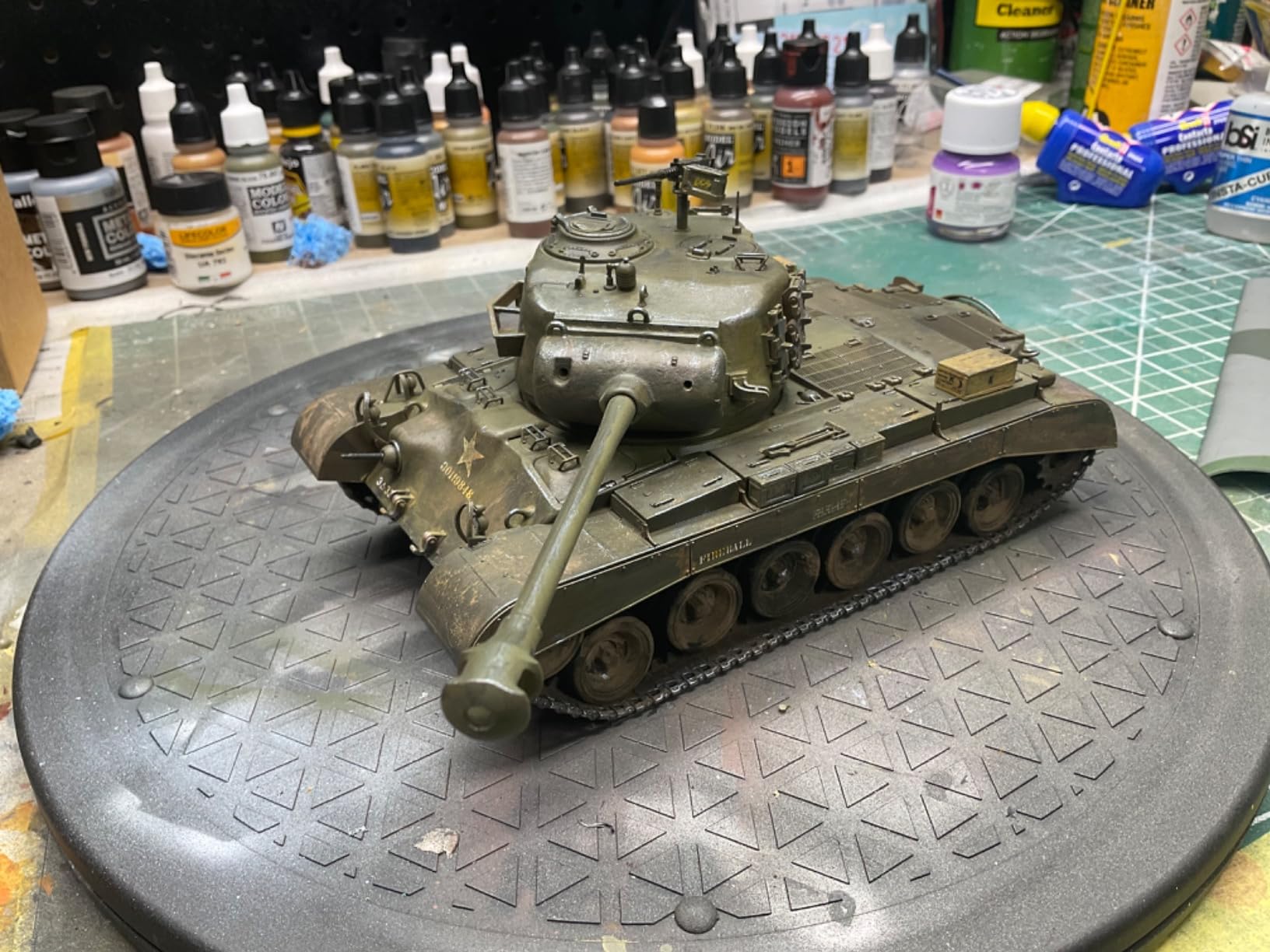 Tamiya 35254 1/35 US Medium Tank M26 Pershing Plastic Model Kit customer photo 1