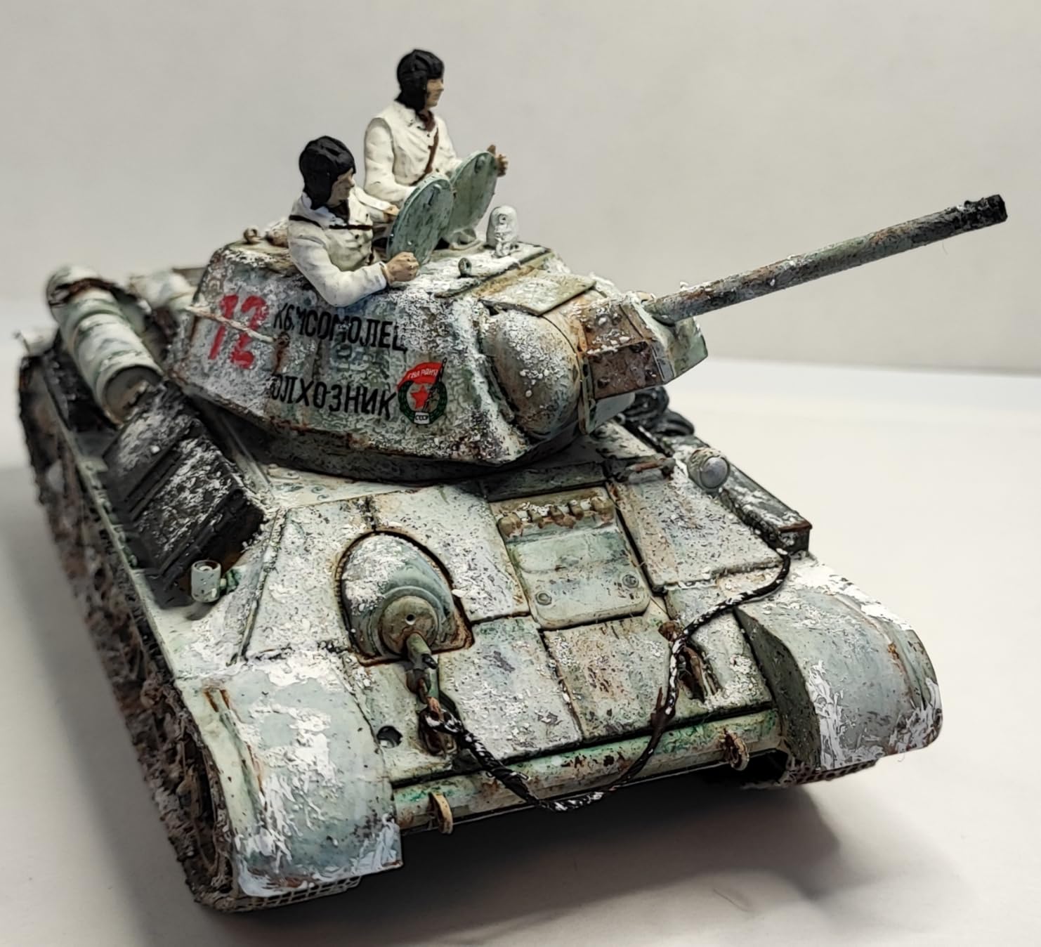Tamiya 35059 1/35 Russian T34/76 1943 Tank Plastic Model Kit customer photo 2
