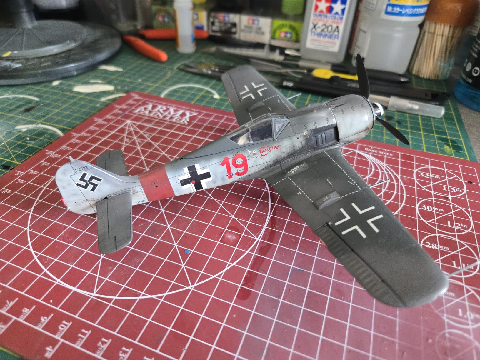 Tamiya 61095 1/48 Focke-Wulf FW190 A-8/A-8 R2 Plastic Model Airplane Kit customer photo 1