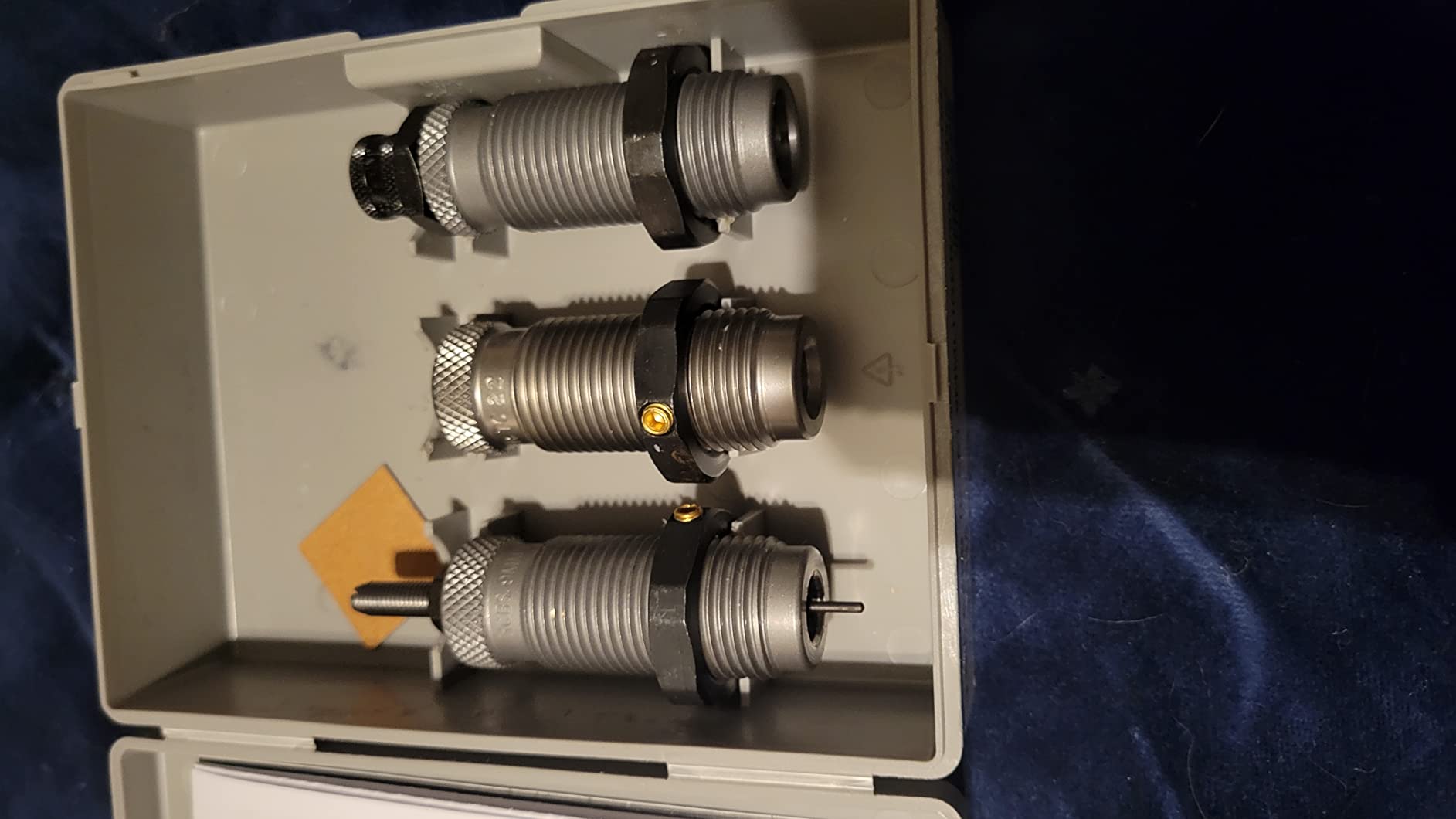 RCBS 3-Die Carbide Taper Crimp Set .380 Auto customer photo 1