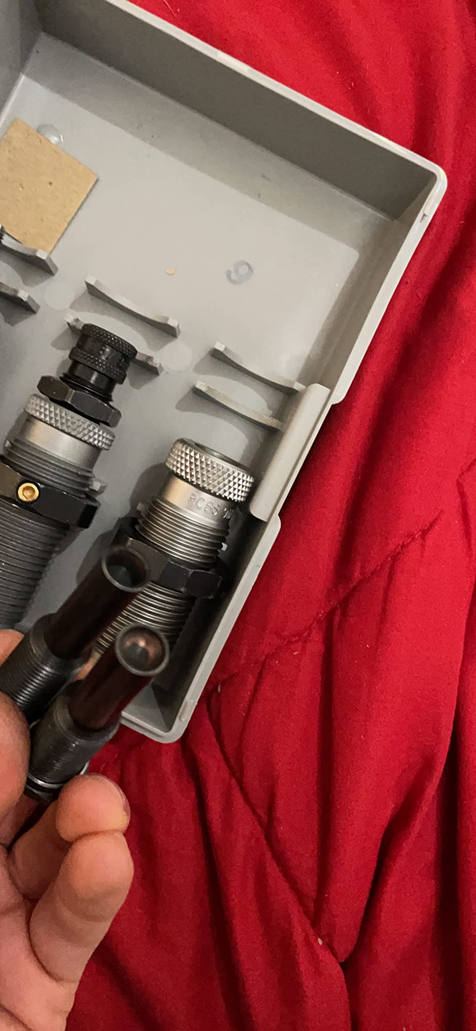 RCBS 3-Die Carbide Taper Crimp Set .380 Auto customer photo 2