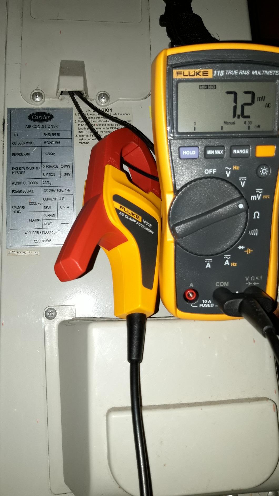 Fluke 115 Multimeter | True-RMS, 6000 Count Resolution, Field Service Technician, LED Backlight customer photo 1