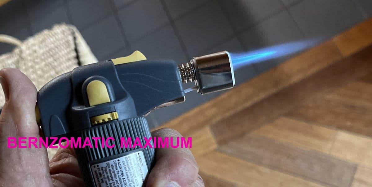 Bernz-O-Matic ST2200T Micro Flame Butane Torch Kit, Small Torch for Creme Brulee, Kitchen Cooking, Soldering & Jewelry Repair, Portable Mini Torch Lighter customer photo 1