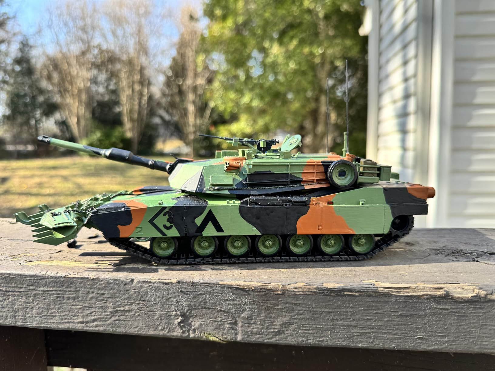 Tamiya Models M1A1 Abrams Tank with Mine Plow, Model:TM35158 customer photo 1