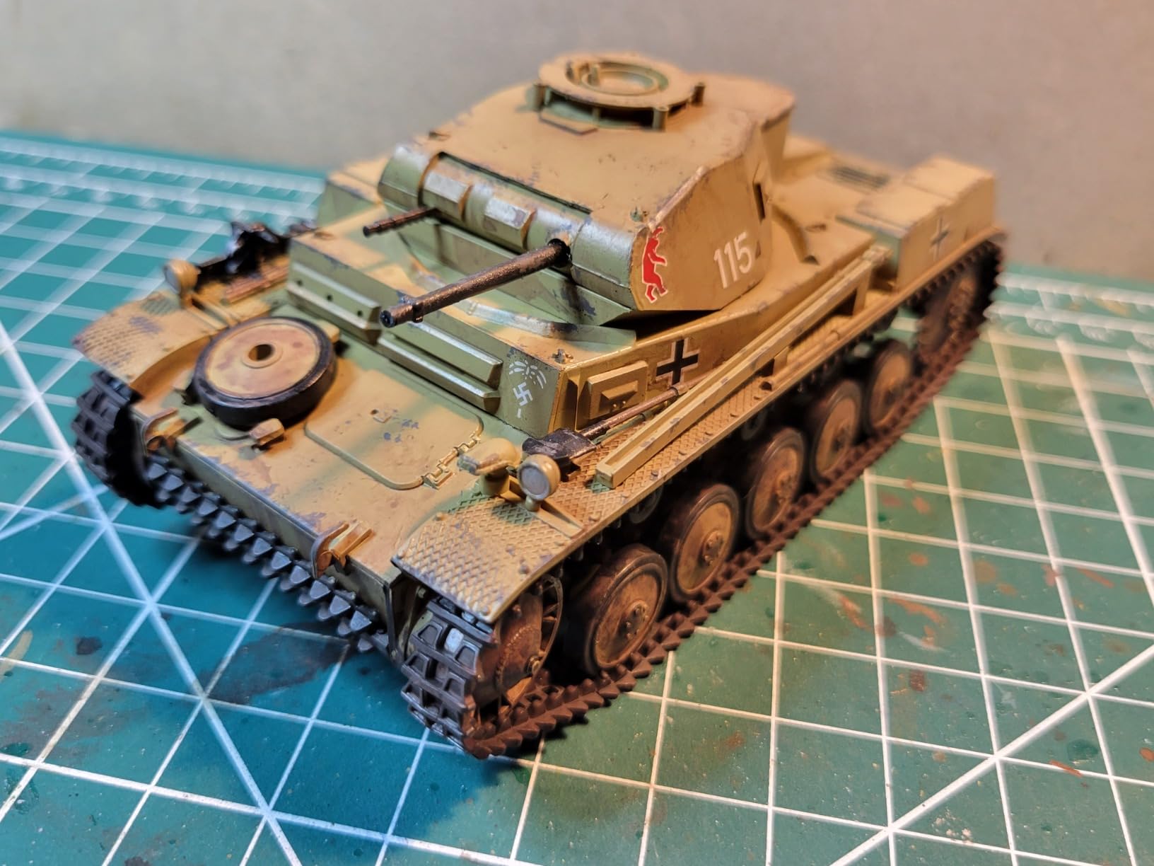 TAMIYA 35009 1/35 German PZKPFW II Plastic Model Kit customer photo 1