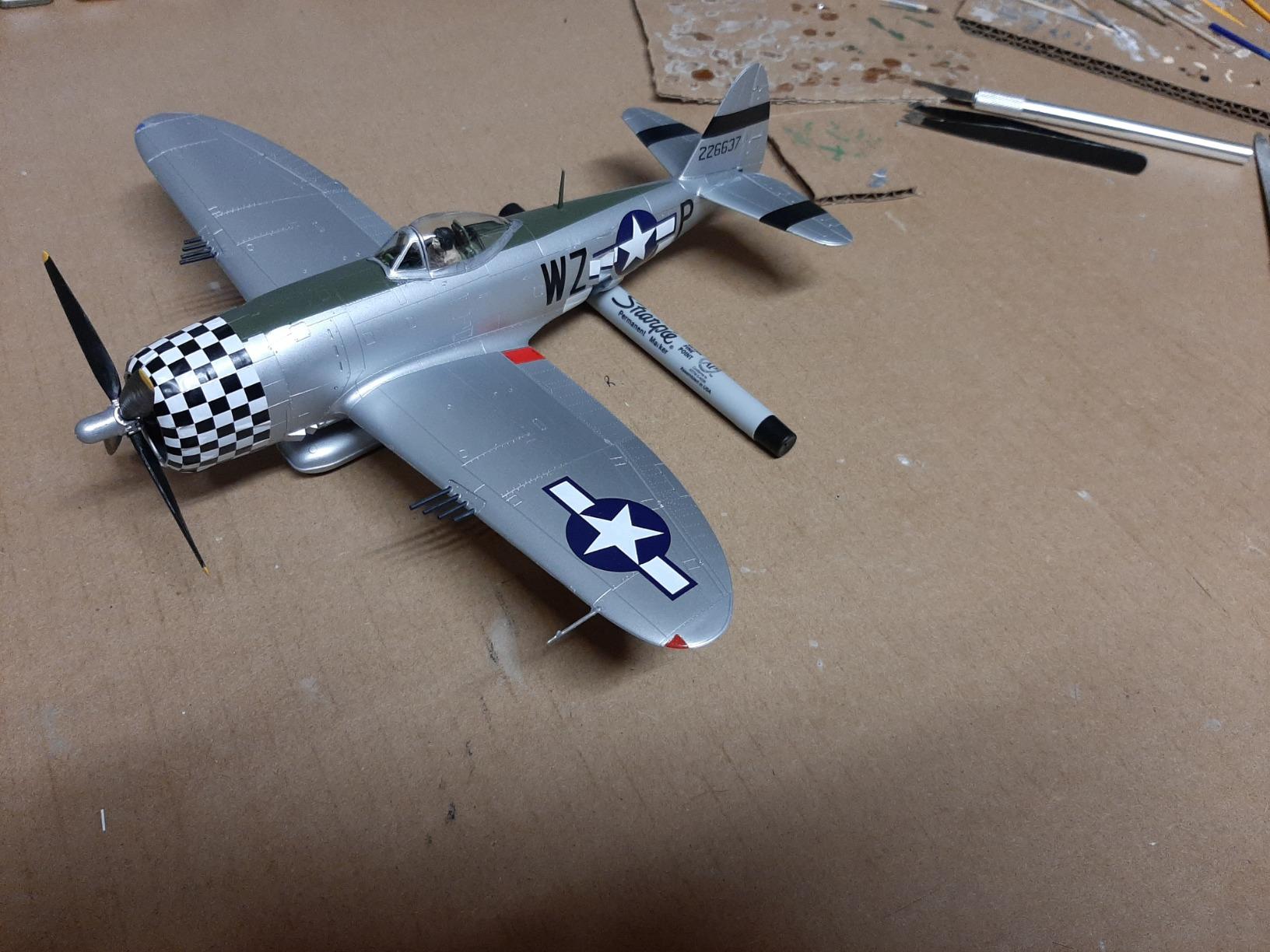Tamiya 61090 1/48 P-47D Thunderbolt Bubbletop Plastic Model Airplane Kit customer photo 1