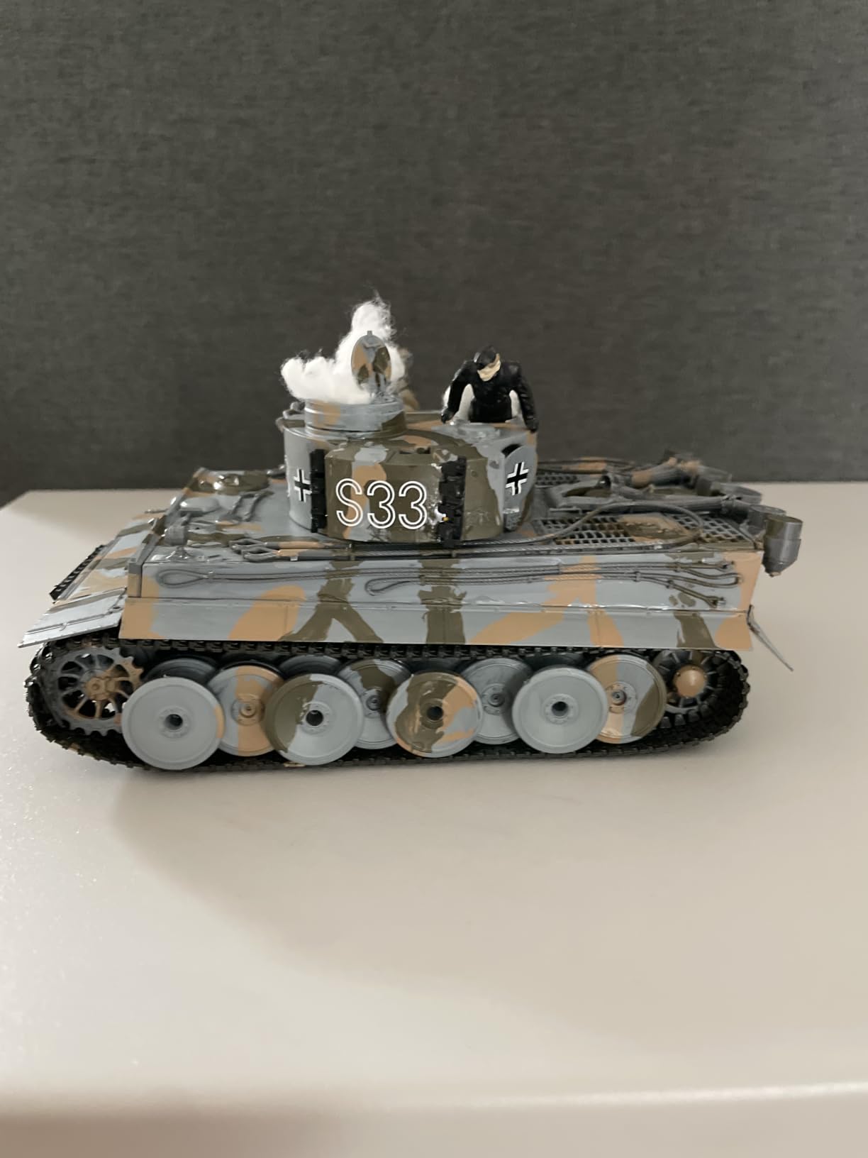 Tamiya 35216 1/35 Ger. Tiger I Early Production Tank Plastic Model Kit customer photo 1