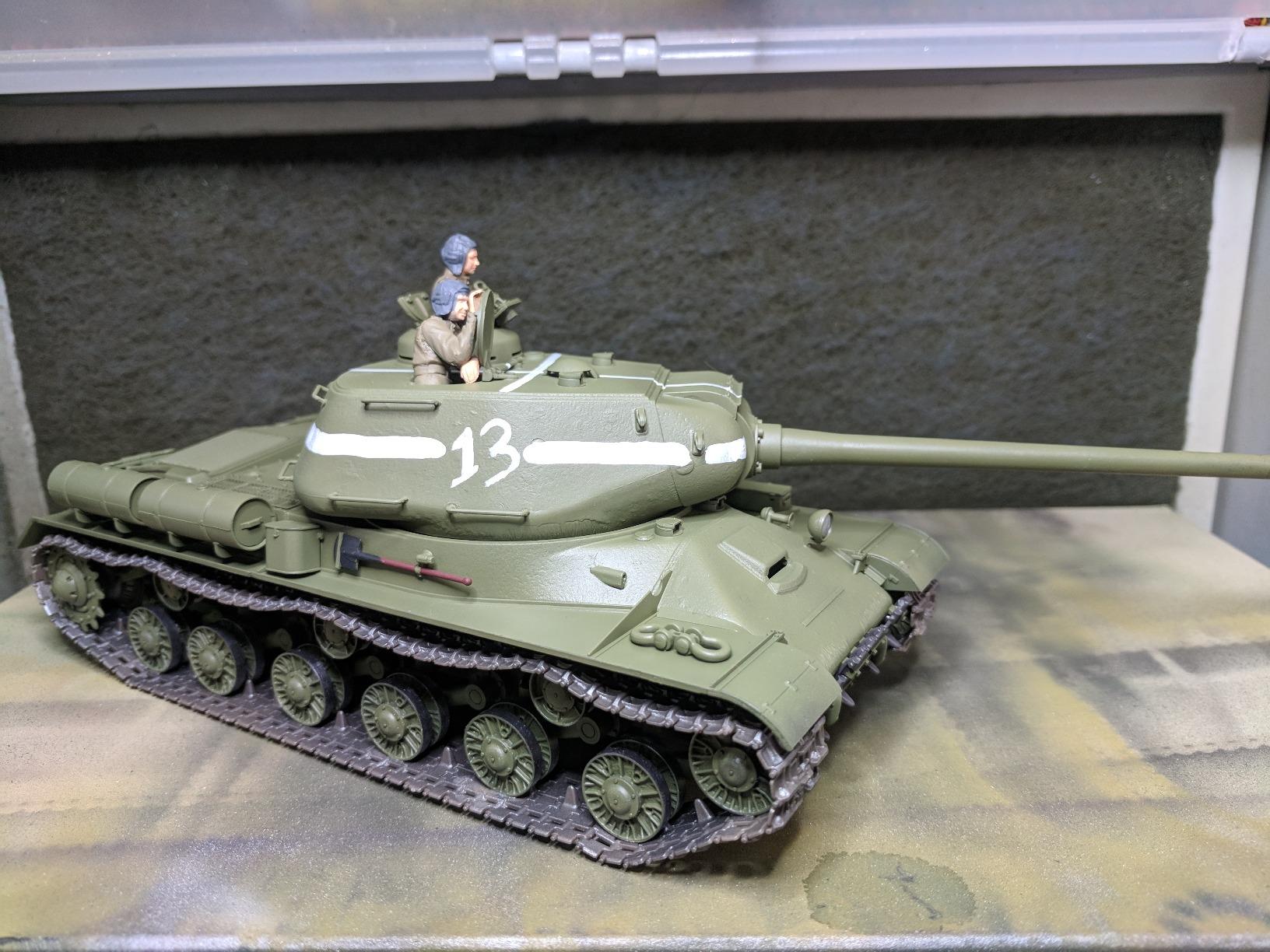 Tamiya Models Russian Heavy Tank JS-2 Model Kit customer photo 1