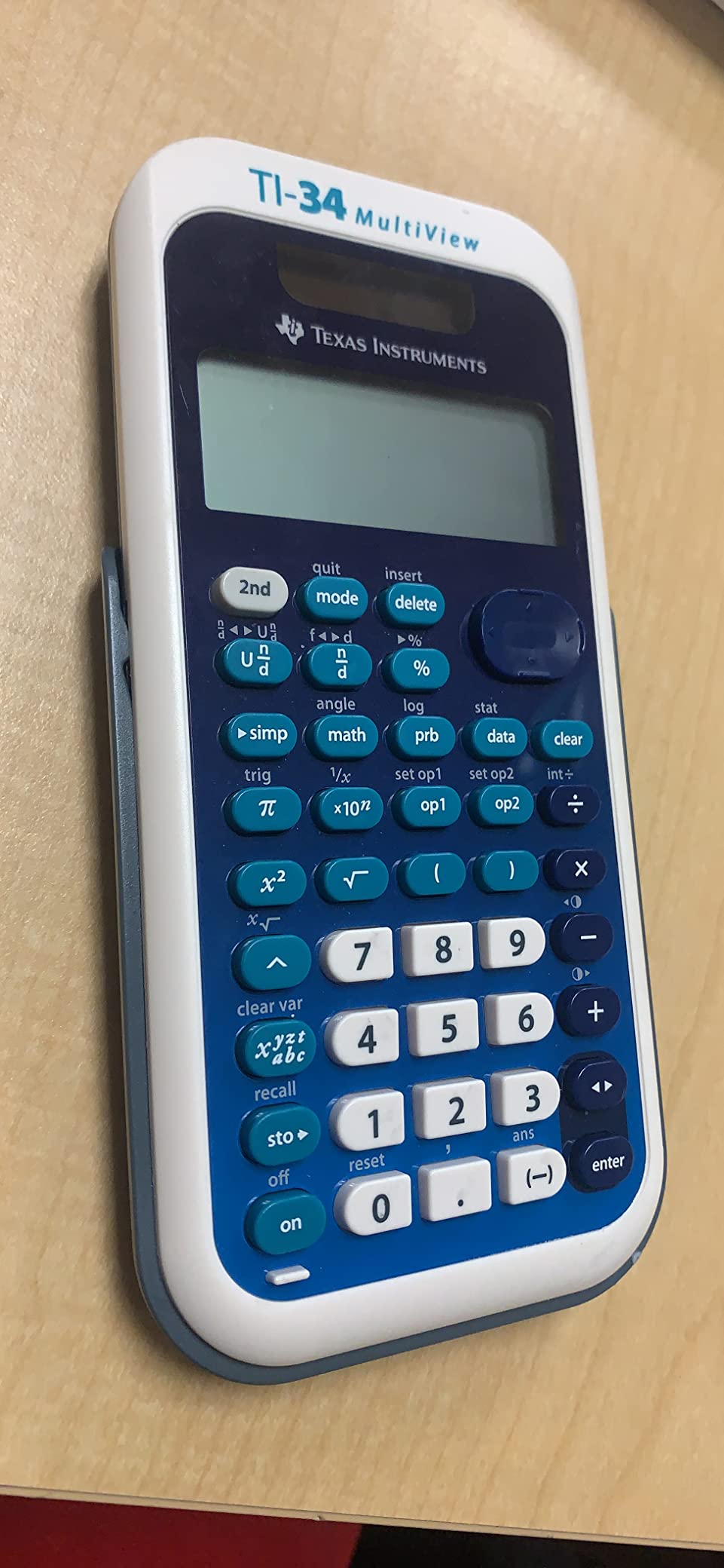 Texas Instruments TI-34 MultiView Scientific Calculator | Intermediate, four-line calculator; Advanced fraction capabilities customer photo 2