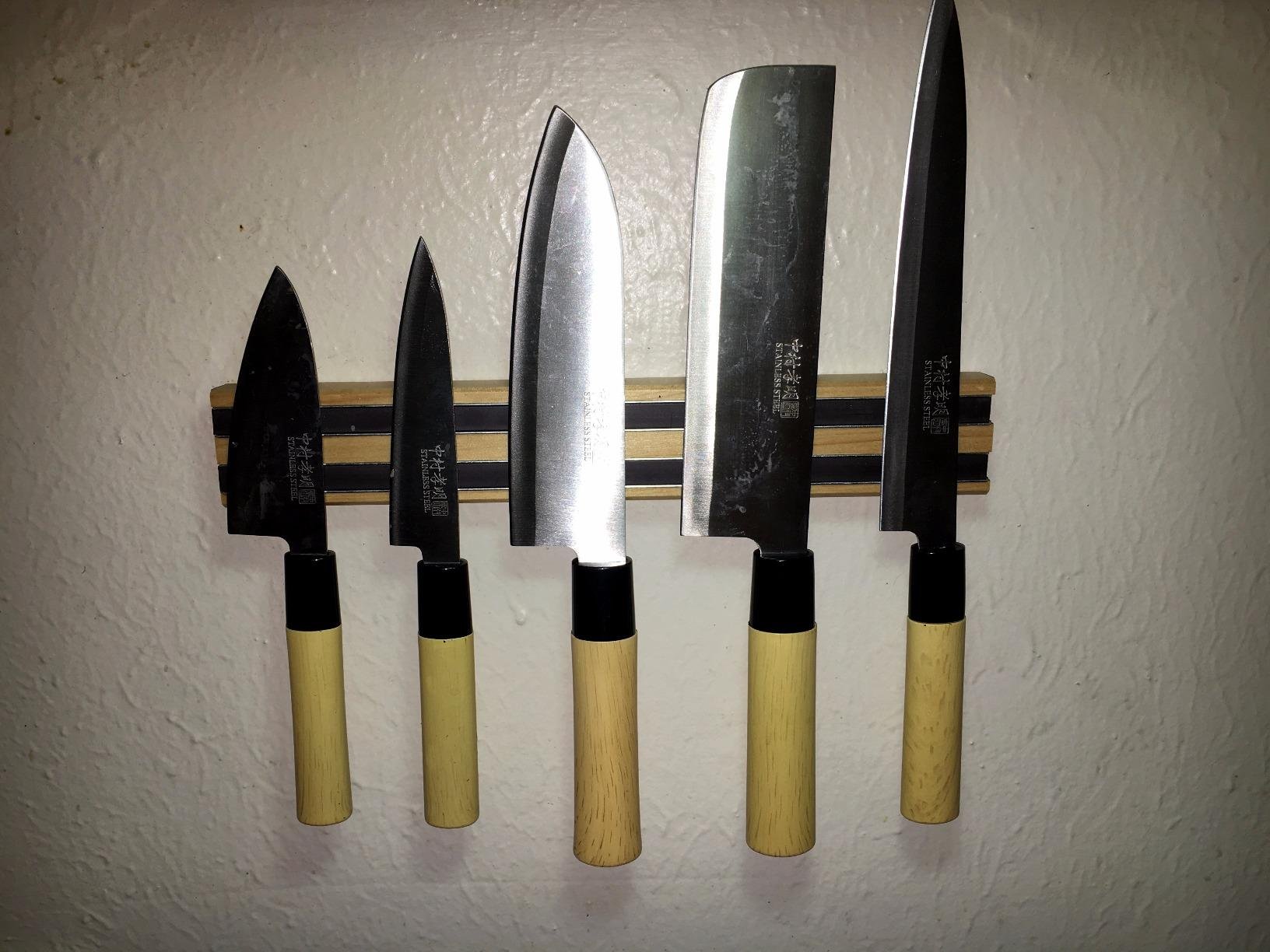 Japanese Kitchen Knife Set of 5 (Wooden Box Case) Mr. Takaaki Nakamura customer photo 1