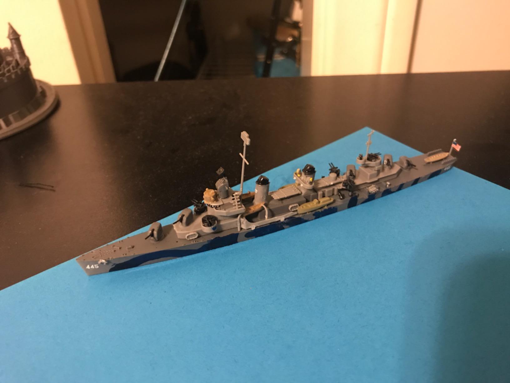 Tamiya 31902 Model Boat Destroyer DD445 Fletcher customer photo 1