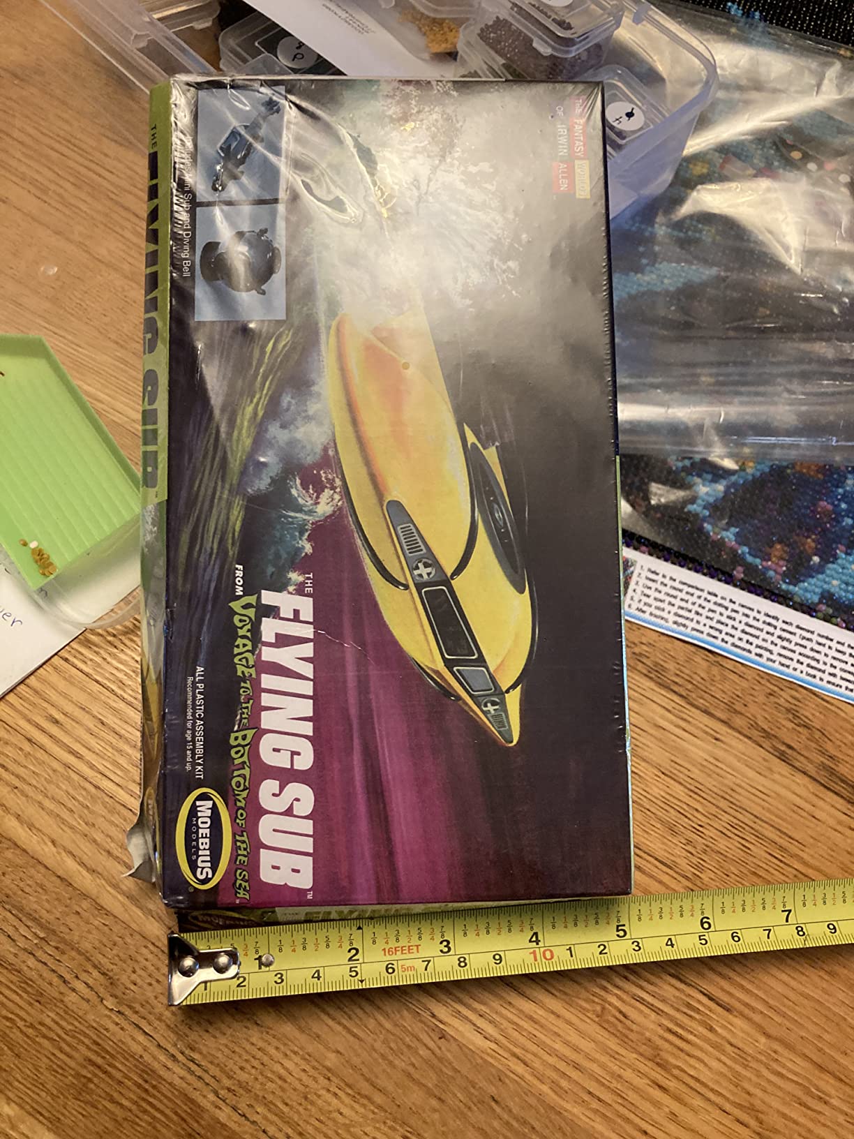 Moebius Mini Flying Sub from Voyage to the Bottom of the Sea Model Kit customer photo 2