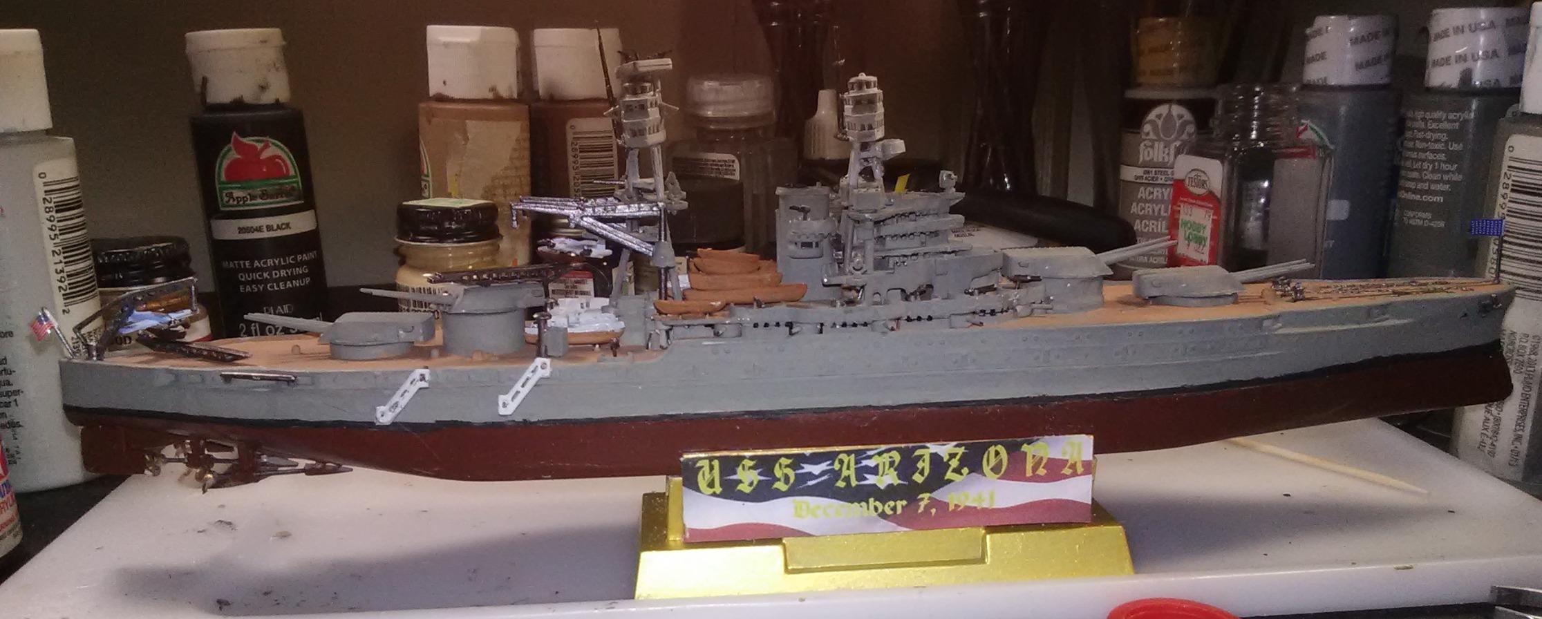Hobby Boss HY83401 USS Arizona BB-39 Boat Model Building Kit customer photo 1