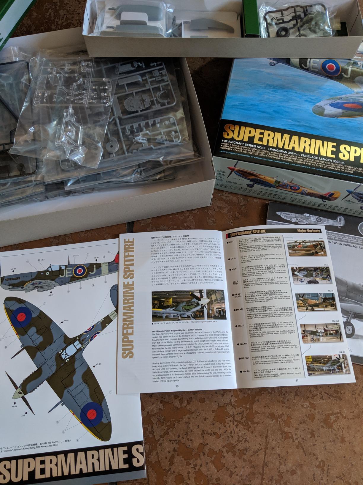 Tamiya Spitfire Mk.Ix Hobby Model Kit customer photo 2