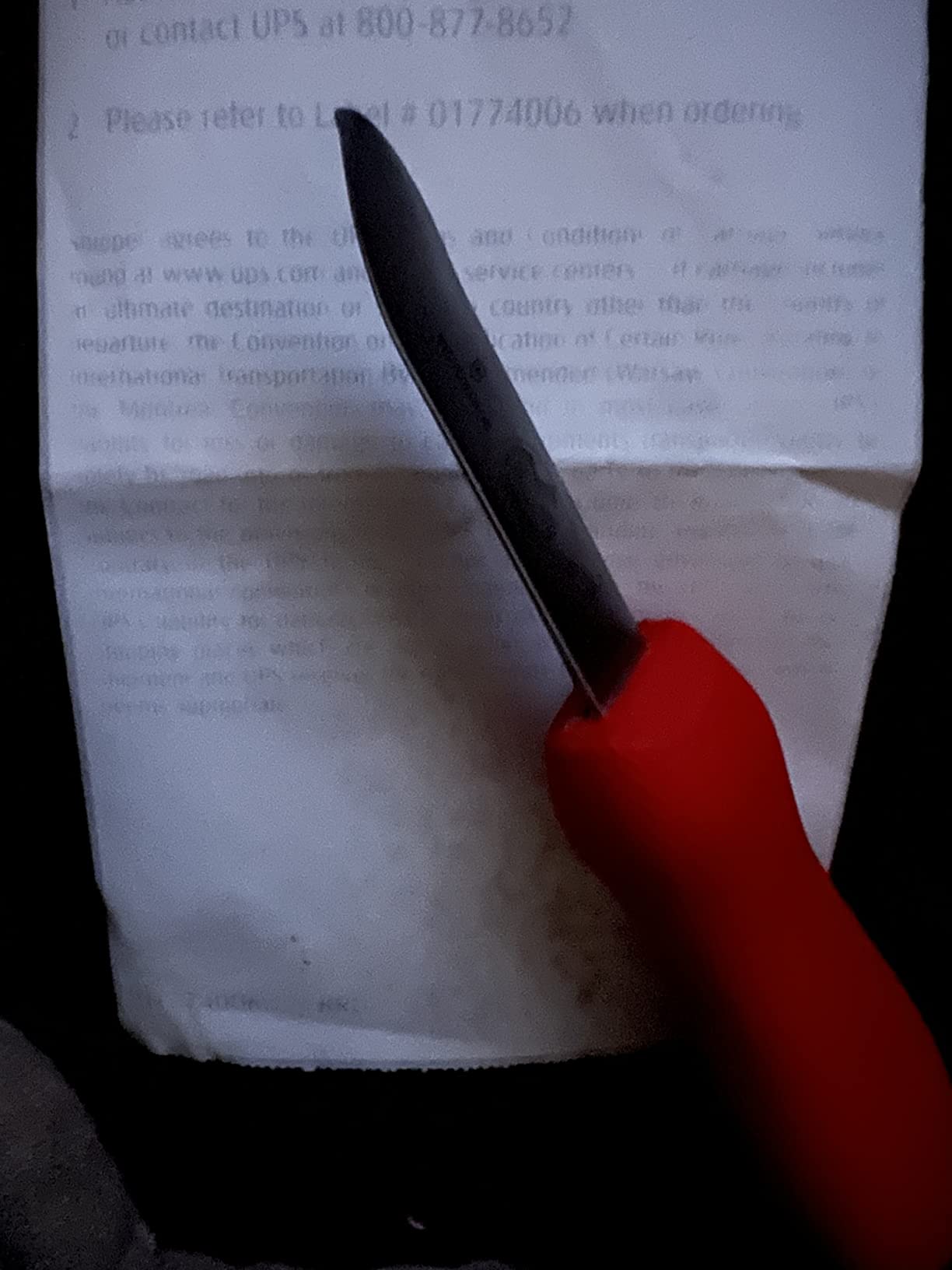 Victorinox Oyster Knife 2-3/4-Inch Hooked Tip New Haven Style Blade, Red SuperGrip Handle customer photo 2