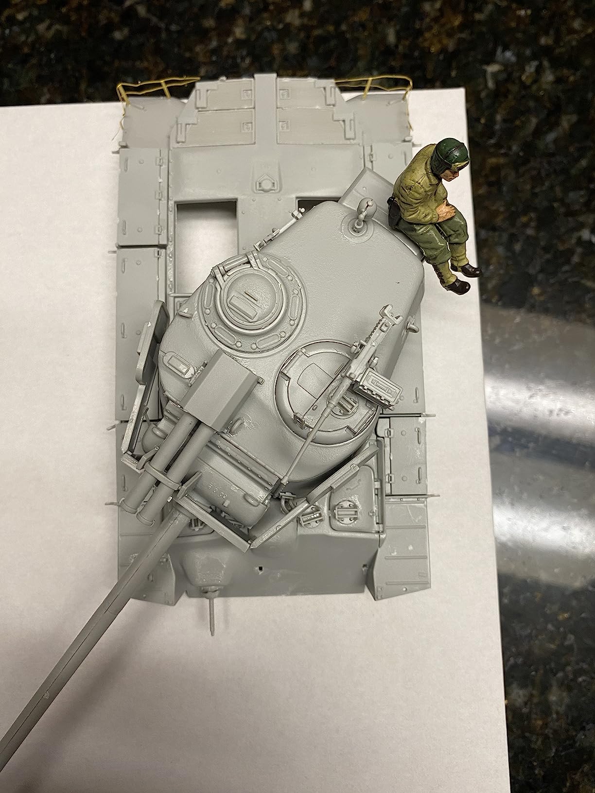 Hobby Boss T26E4 Super Pershing Pilot #1 Vehicle Model Building Kit customer photo 1
