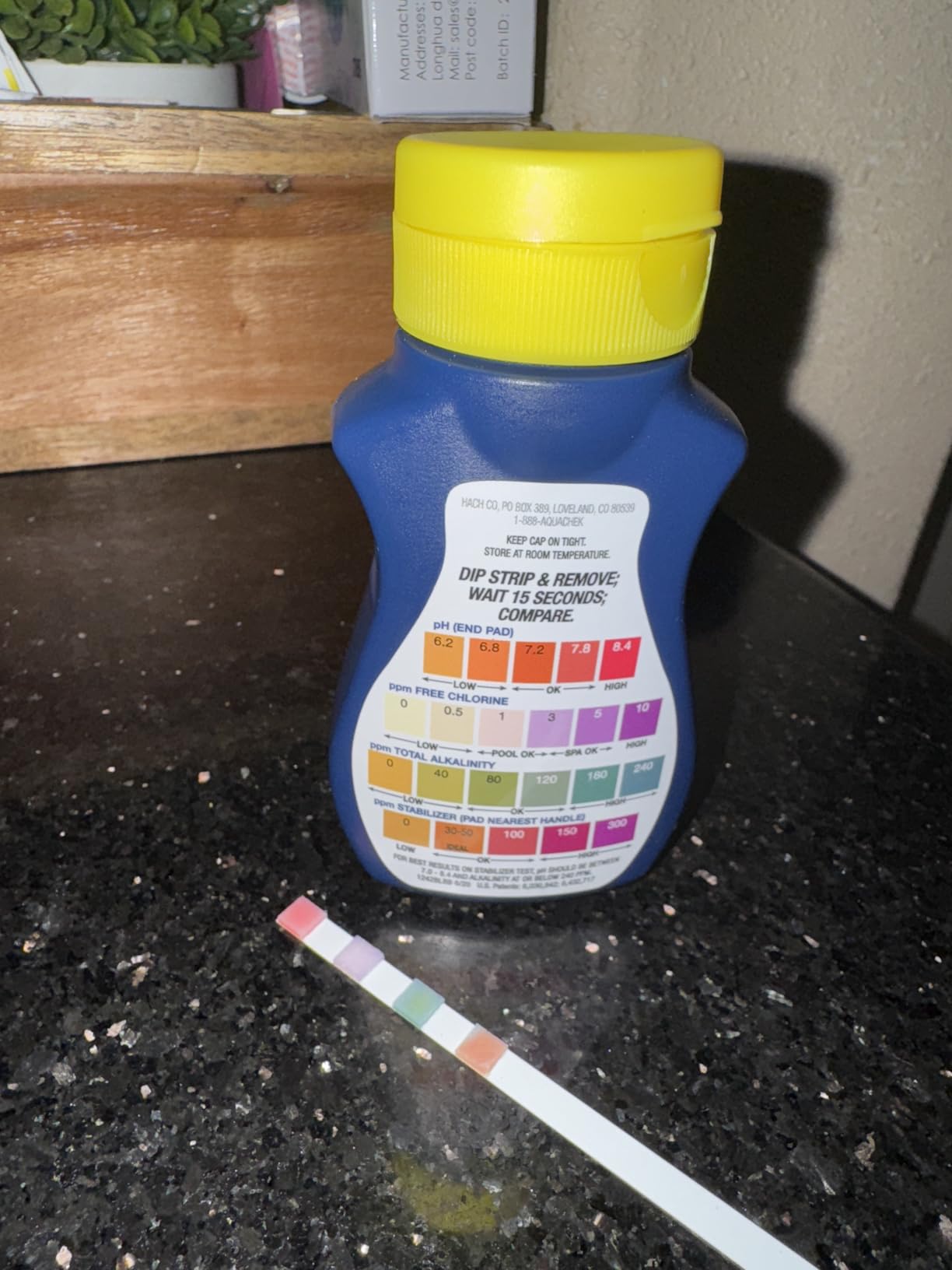 AquaChek Yellow 4-Way Pool and Spa Test Strips - 50 Yellow Test Strips - Swimming Pool Test Strips For pH, Free Chlorine, Total Alkalinity, and Cyanuric Acid - Quick and Accurate Results - Testing Kit customer photo 2