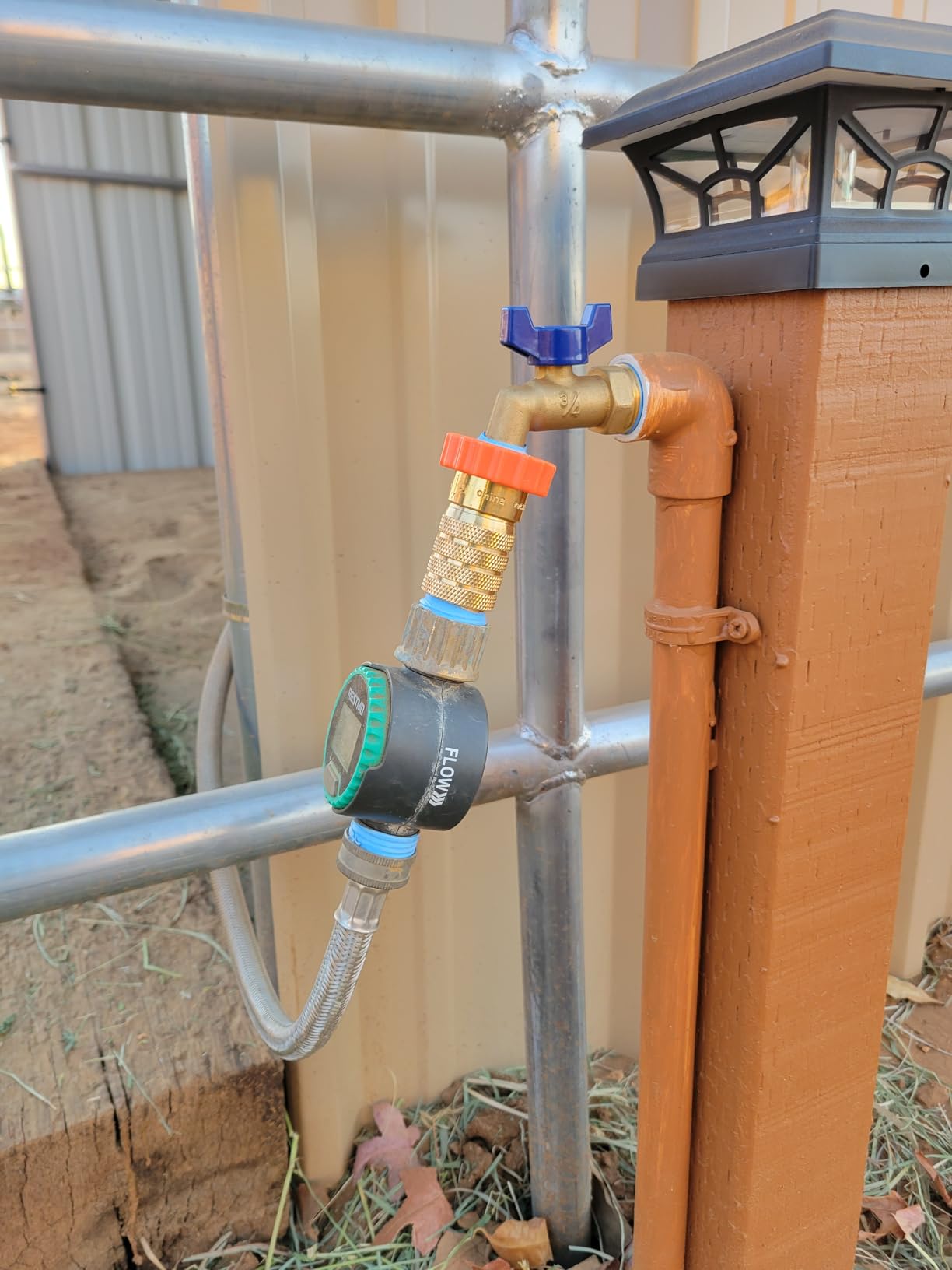 Valterra RV Hi-Flow Water Regulator, Lead-Free Brass Hi-Flow Water Regulator for Camper, Trailer, RV Plumbing System, 50-55 psi customer photo 1