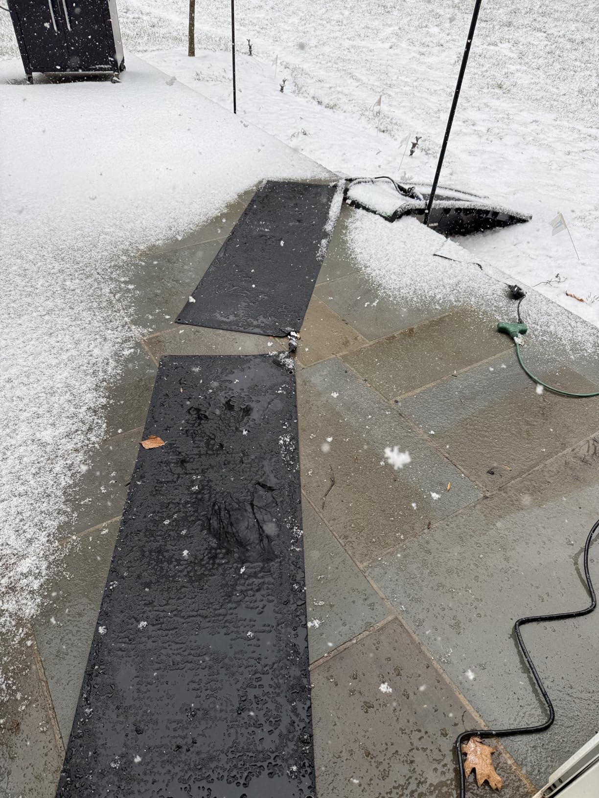 HeatTrak Heated Snow Melting Mats for Stairs - Heated Outdoor Mats - Electric Snow Melting Mats for Winter Snow Removal - Trusted Snow and Ice Melting Mats and No-Slip Stair Heating Mats (10
