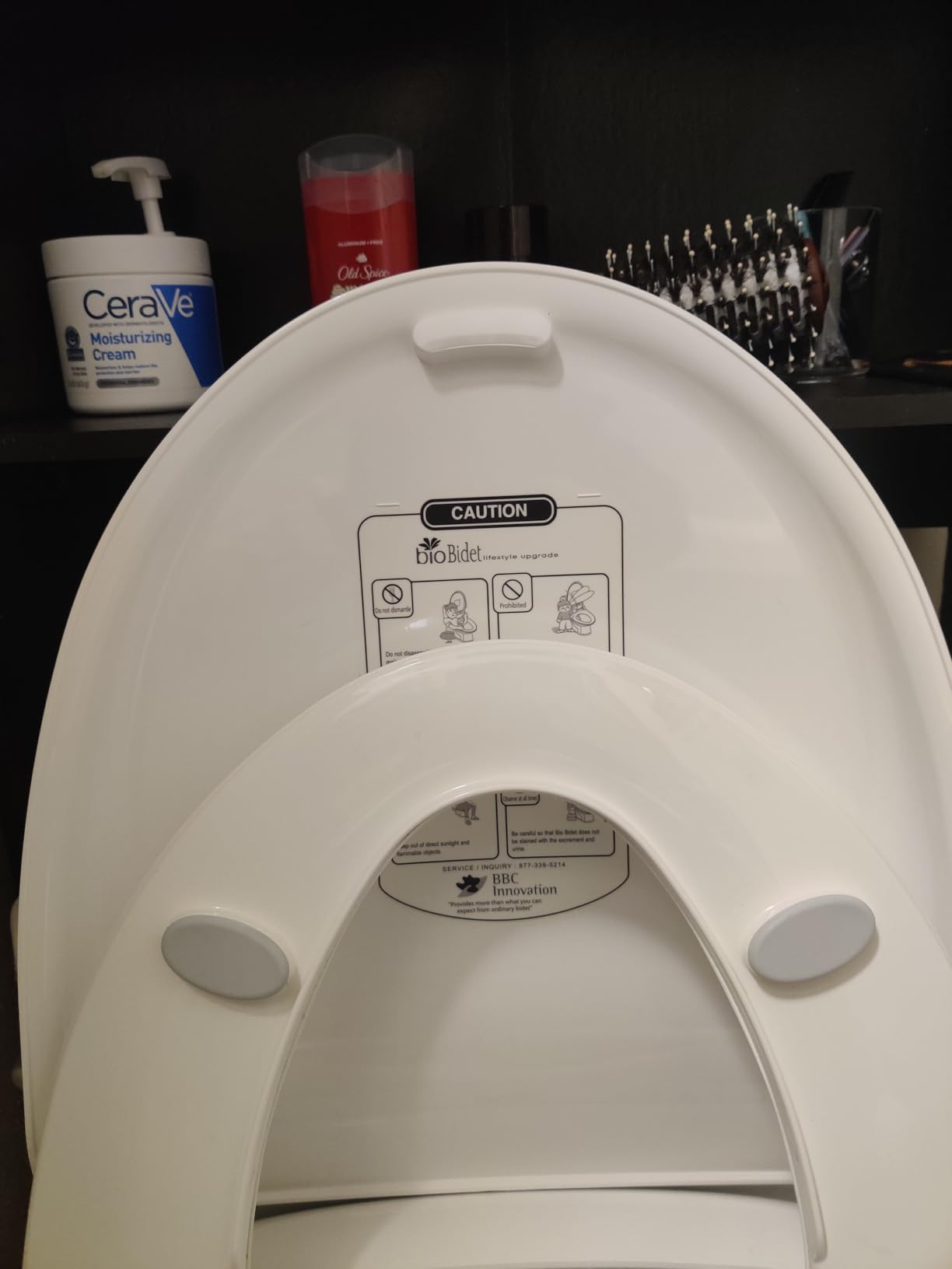 Bio Bidet Bliss BB1000 Electric Bidet Toilet Seat, Warm Water with Air Dryer, Heated Seat with Slow Close Lid, Remote Control, Elongated White customer photo 1