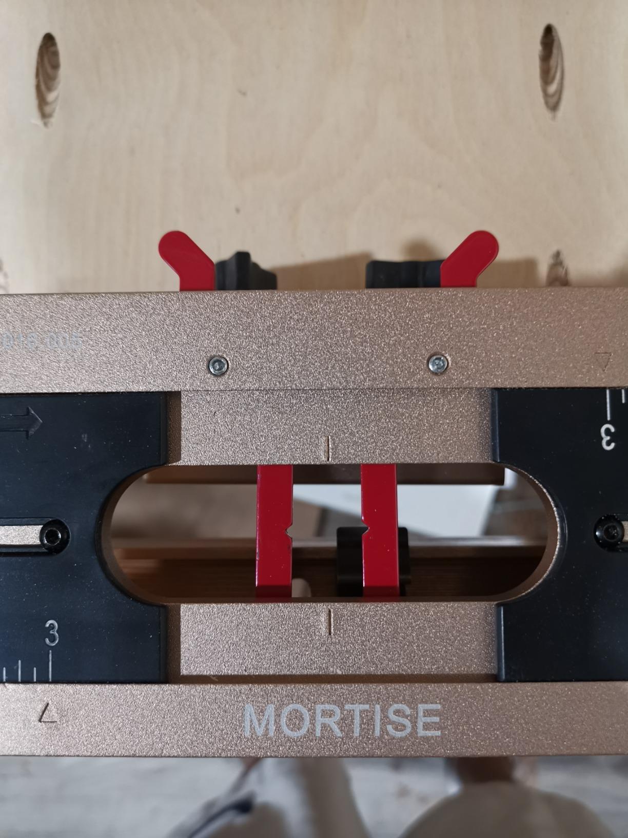 General Tools Mortise and Tenon Jig - Drill Template Set with Hollow Chisel Bit Attachment customer photo 2