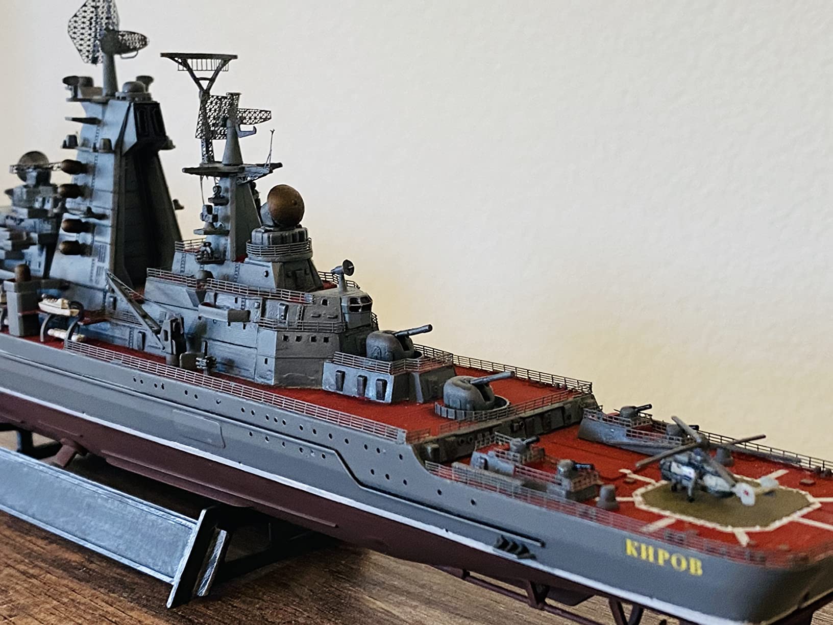 Trumpeter USSR Navy Kirov Battle Cruiser Building Kit customer photo 1