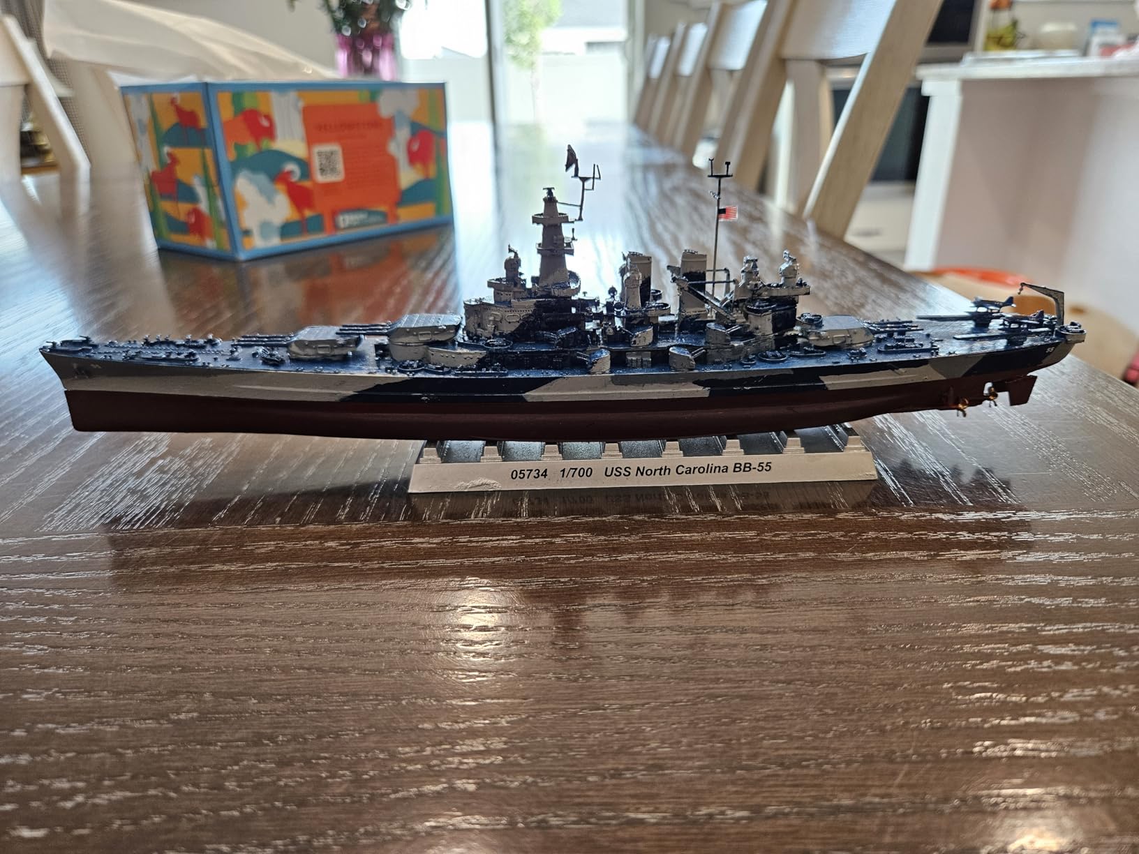 Trumpeter 1/700 USS North Carolina BB55 Battleship Model Kit customer photo 1