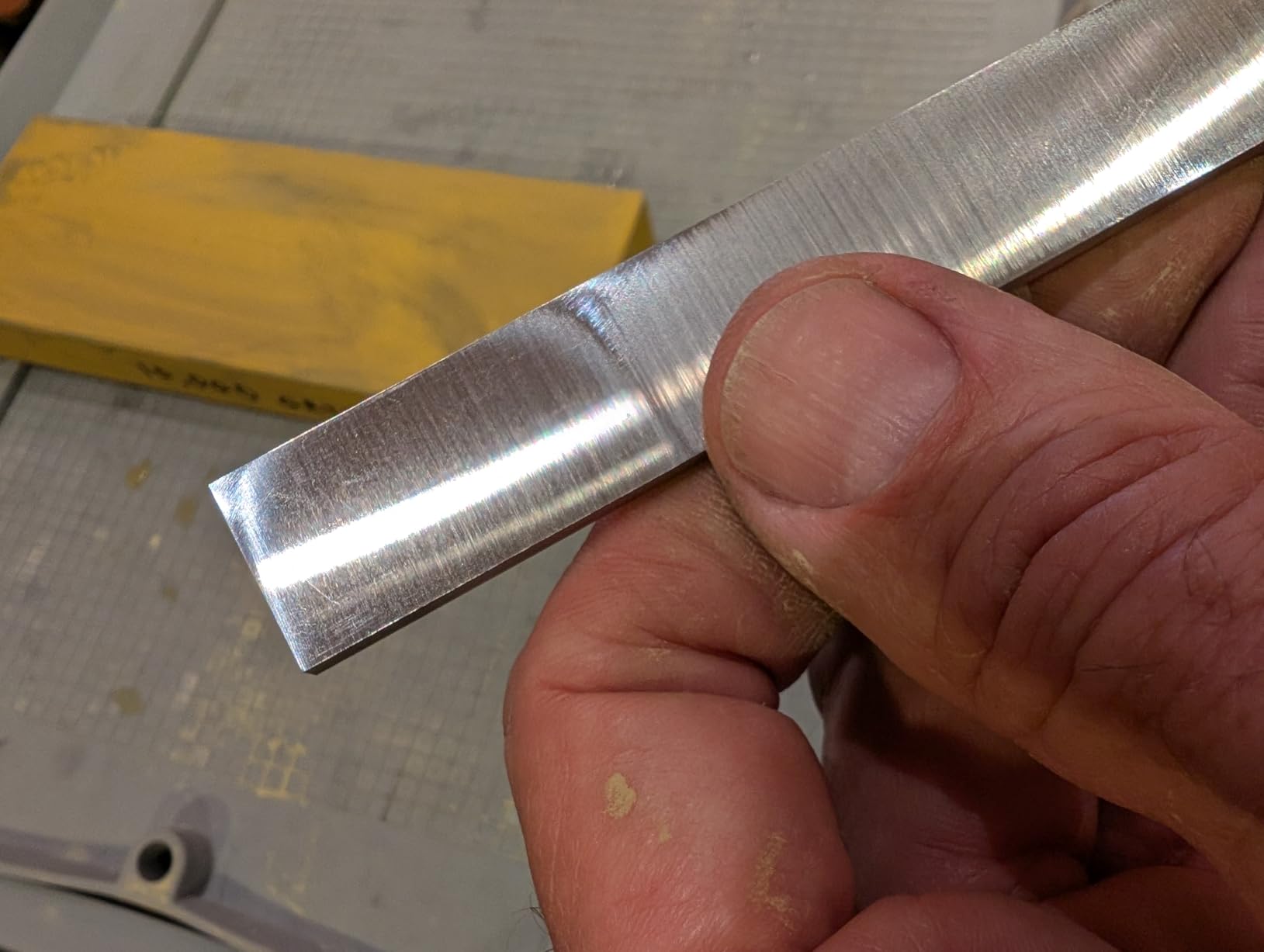 POWERTEC 6-1/8 Inch Jointer Blades for Ridgid JP06000, JP06101, JP0610 Jointer, Replacement for AC8600, JE08008 Jointer Knives, Set of 3 (148020) customer photo 2