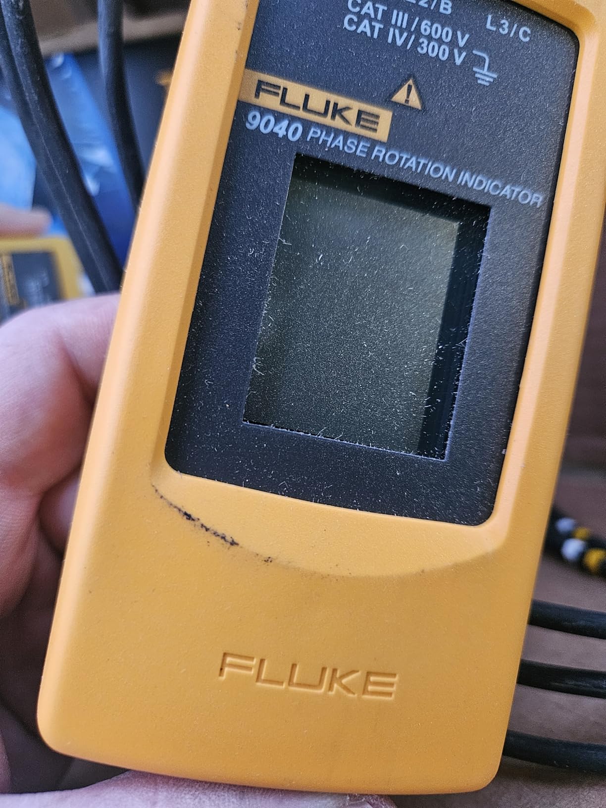 Fluke 9040 3 Phase Rotation Indicator customer photo 2