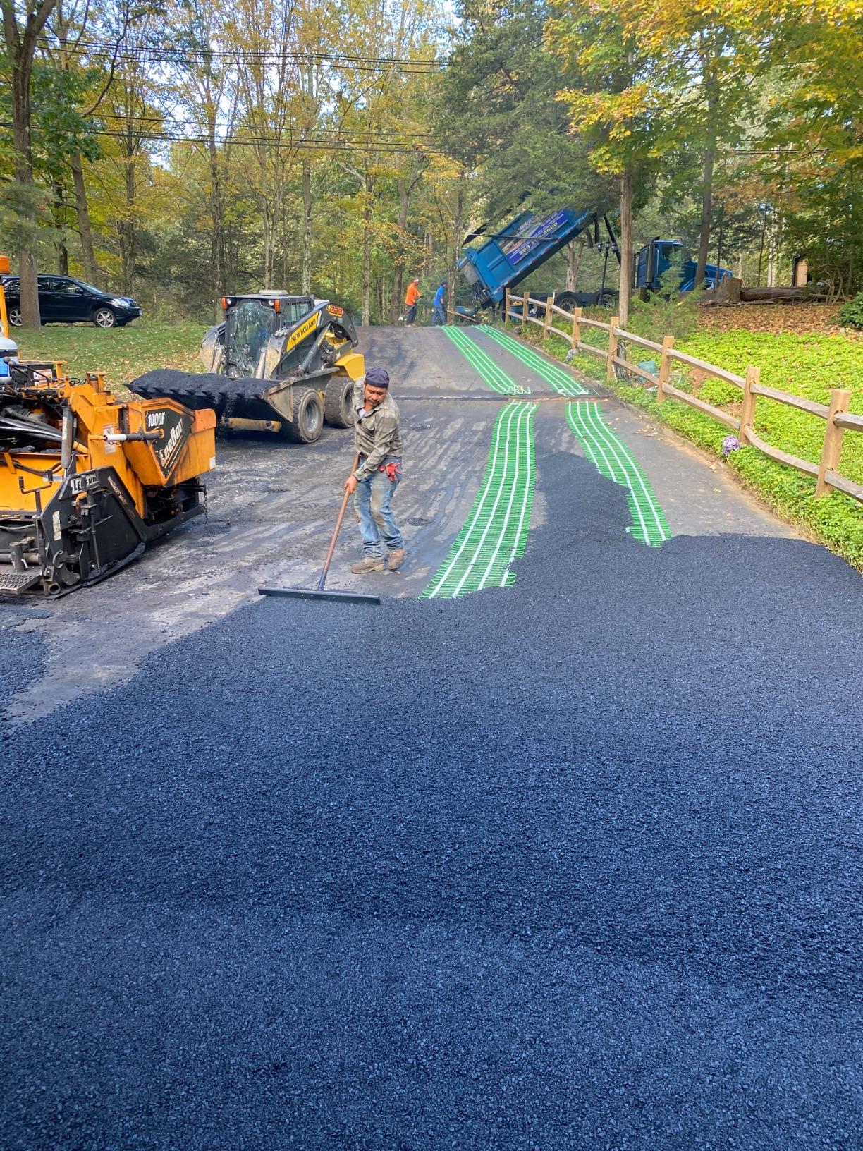 WarmlyYours 2x50 ft. Electric Ice and Snow Melting Mat 240V 5009 Watts - Embedded Under Asphalt, Concrete, or Pavers - Radiant Heated Driveway, Walkways, Sidewalks, Patios, Porch, Ramps PowerMat customer photo 1