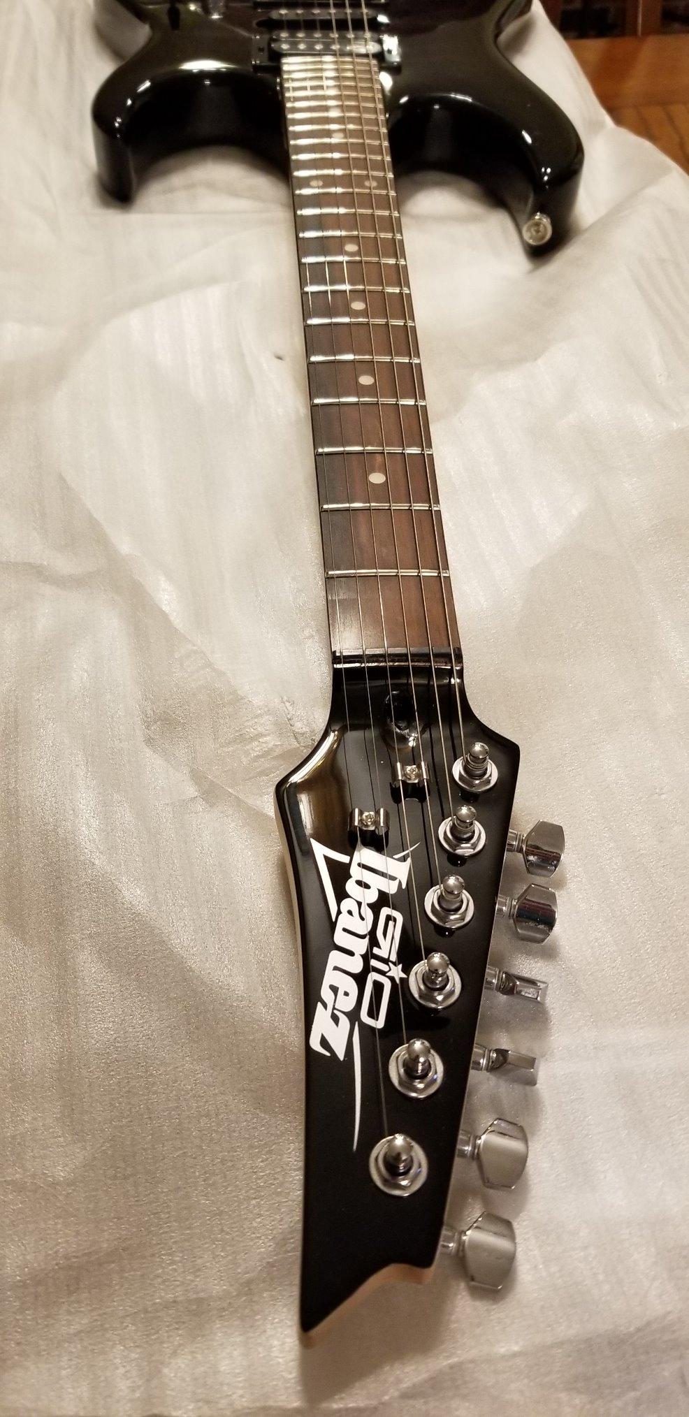 Ibanez GIO Series GRX70QA - Transparent Black Sunburst customer photo 1