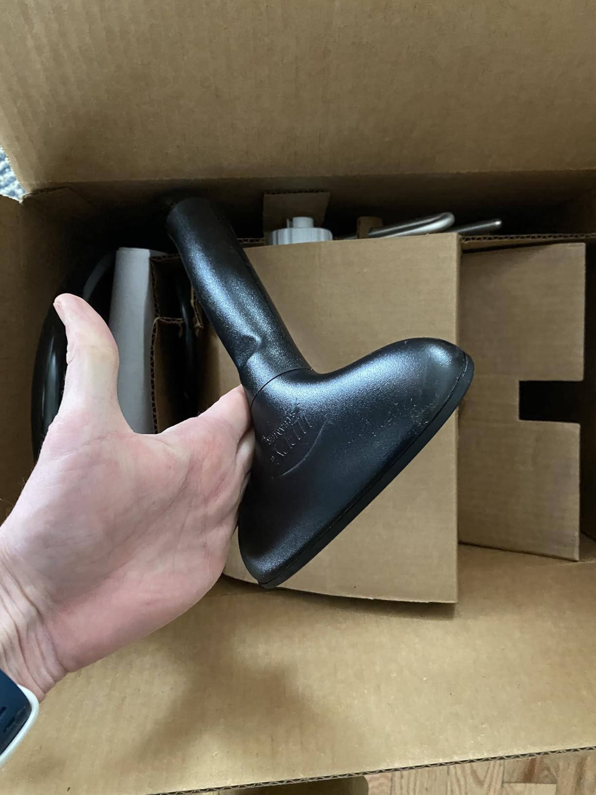 J-2S Jiffy Garment Steamer with Plastic Head and Stainless Steel Face, 120 Volt, Grey customer photo 1