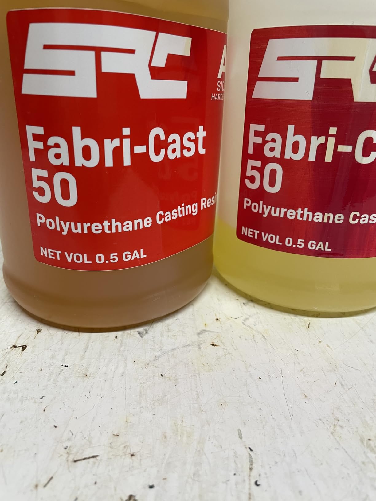 SPRESIN Fabri-Cast 50 Bright White Polyurethane Casting Resin, 32 Oz | Ultra Low Viscosity Fast Curing Resin customer photo 1
