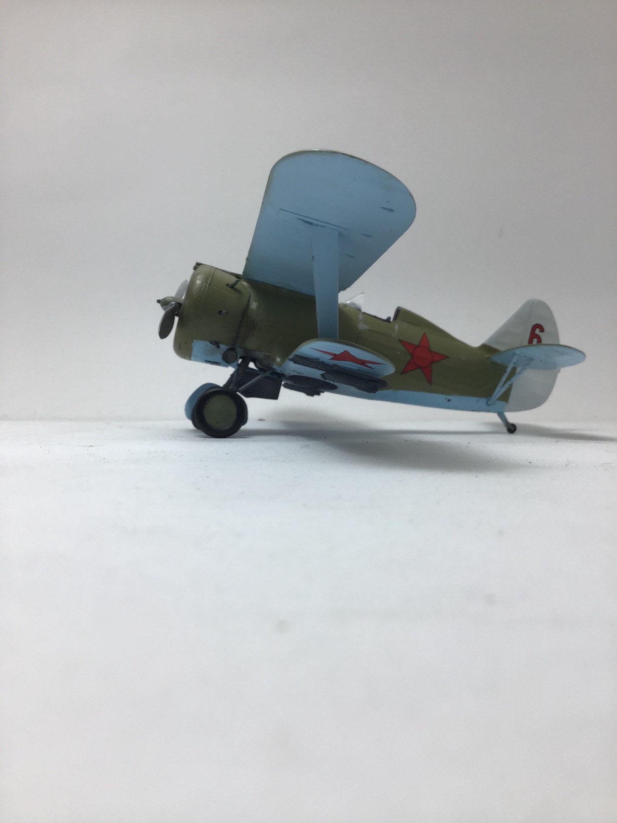 ICM ICM48095 1:48-I-153 Chaika WWII Soviet Biplane Fighter customer photo 2