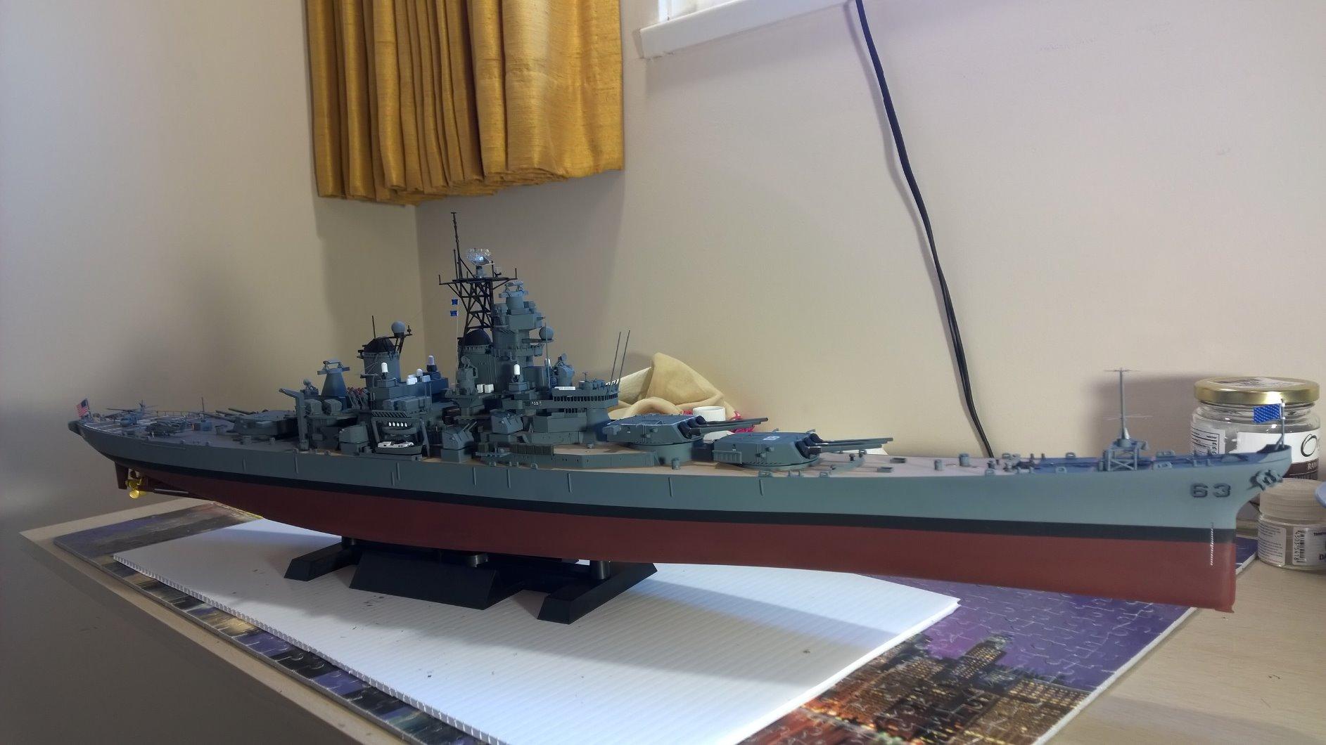Tamiya Models USS Missouri BB-63 Circa 1991 Model Kit, Model:TM78029 customer photo 1