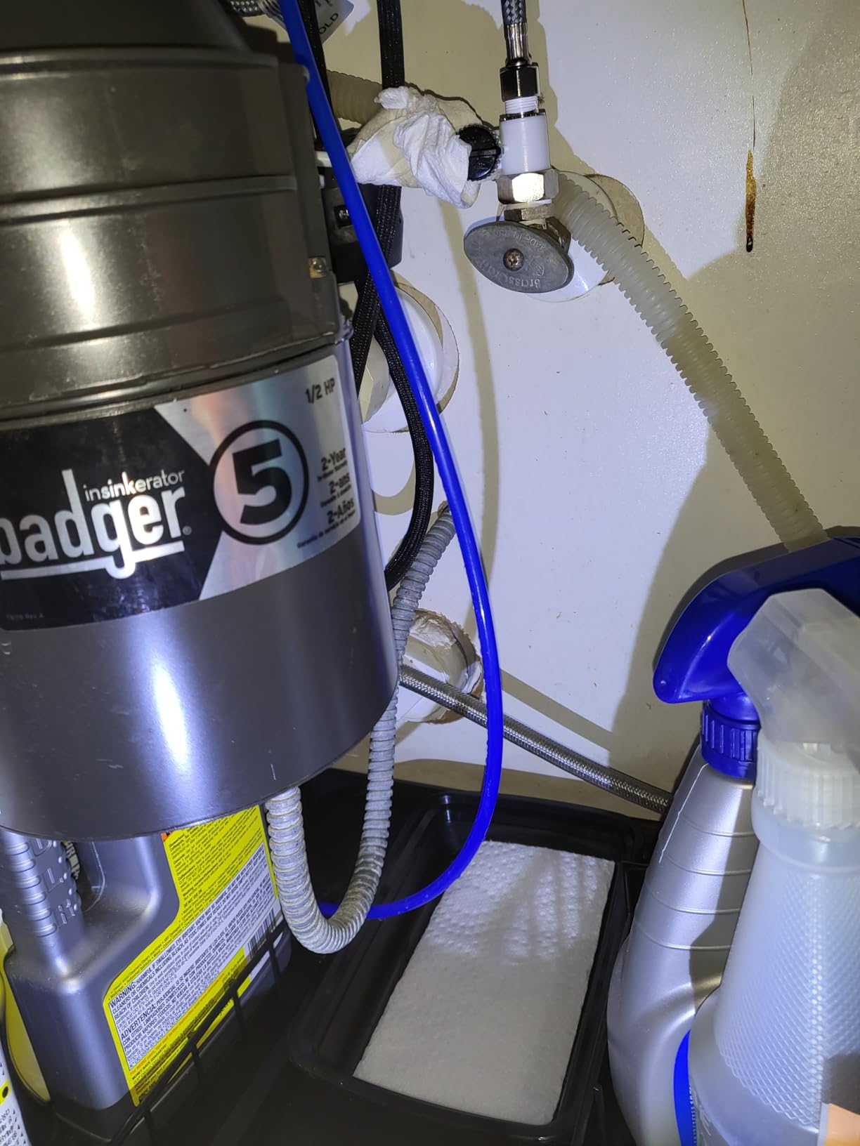 iSpring CU-A4 4-Stage Ultra Filtration Under Sink Water Filter System | 0.01µm, Space-saving, Reduces 99.99% Contaminants, Quick Filter Change, With Brushed Nickel Faucet, Up to 12 Months customer photo 2