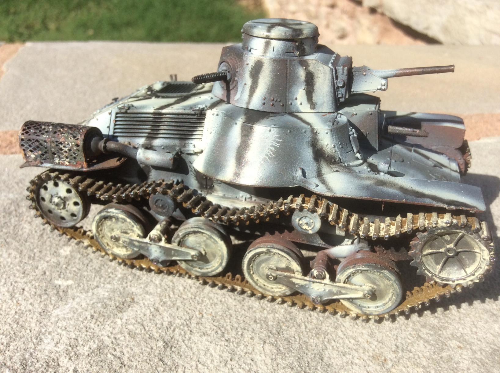 Dragon Models Hokuman Version IJA Type 95 Light Tank Ha-Go Smart Kit, 1:35 Scale customer photo 1
