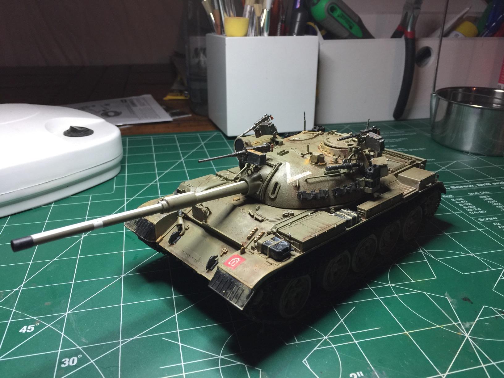 Tamiya Models Israeli Tank Tiran 5 Model Kit (T-55 variant) customer photo 1