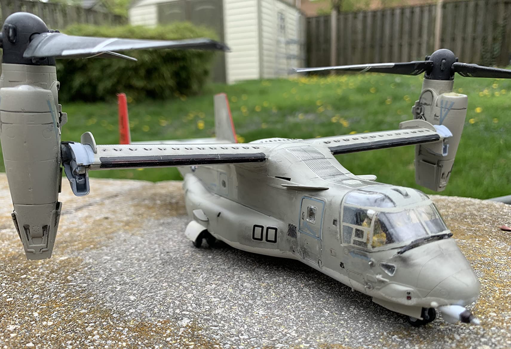 Hasegawa 1:72 Scale MV-22B Osprey Model Kit customer photo 2