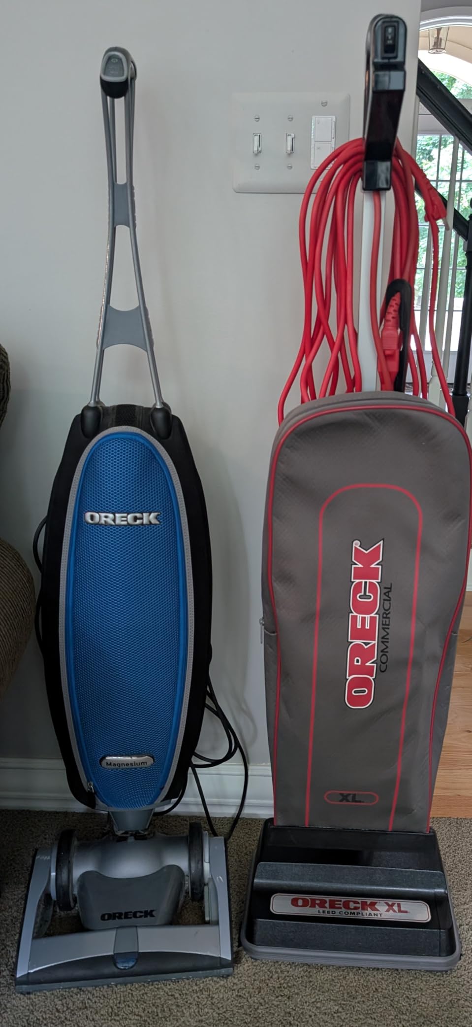 Commercial Upright Vacuum Cleaner, LEED Compliant | Bagged Vac for Carpets and Hard Floor, Lightweight, Microsweep Feature, Powerful Vacuum Cleaners for Commercial Use customer photo 1