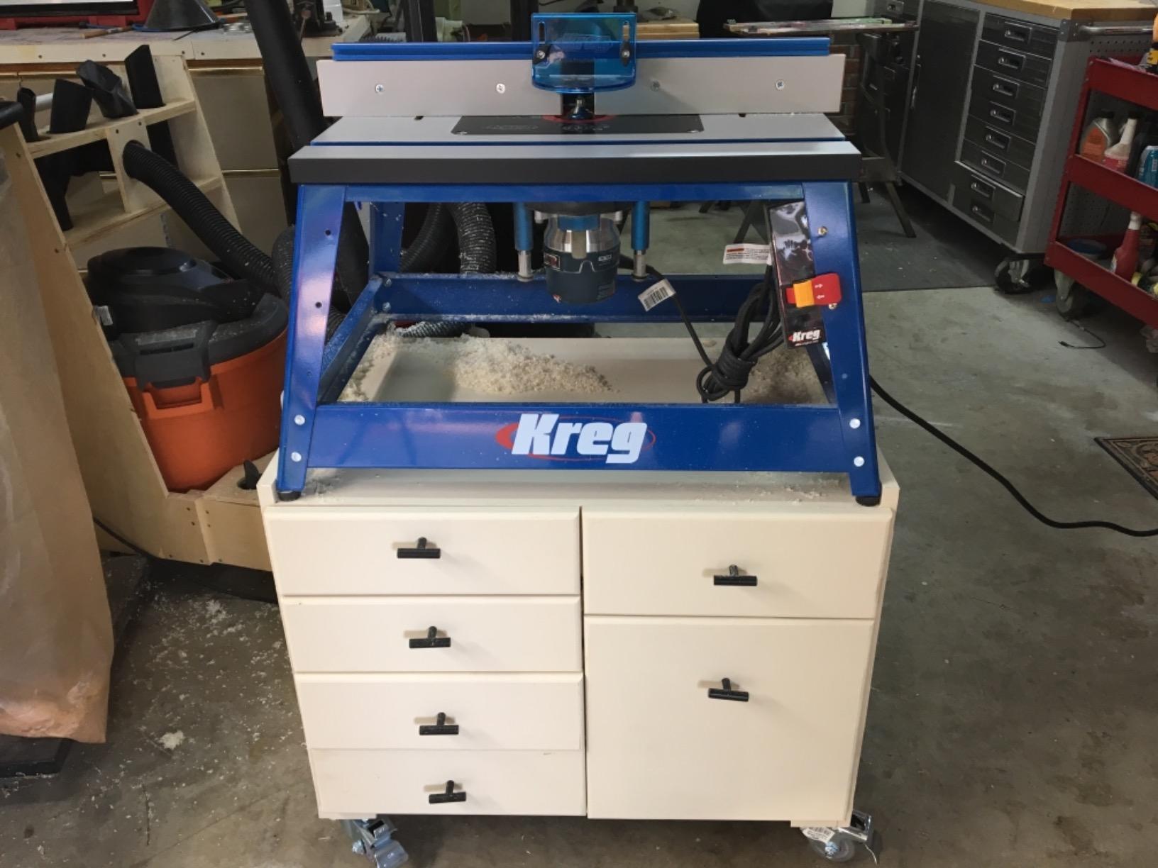 Kreg PRS2100 Bench Top Router Table - Full Size Portable Router Table for Workshops - Workbench Accessory - Holiday Home Improvement Gifts for Him customer photo 1