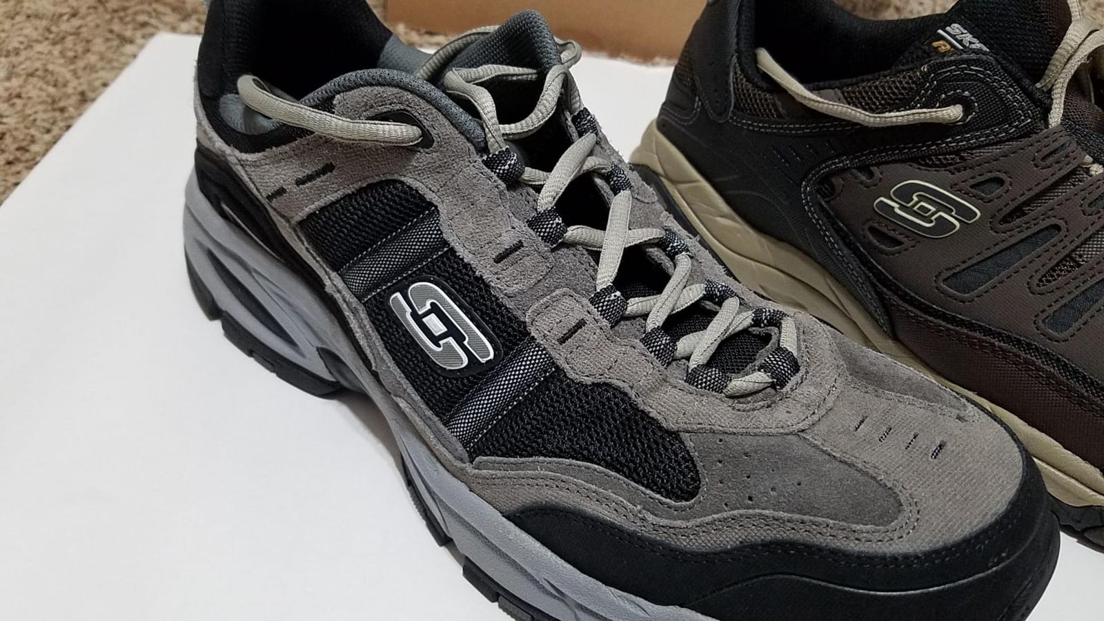 Skechers Men's Vigor 2.0 Trait Memory Foam Sneaker customer photo 1