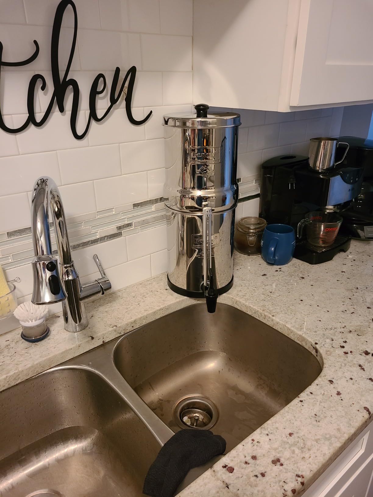 Travel Berkey Gravity-Fed Water Filter with 2 Black Berkey Elements - Potable Water for Camping, RVing, Off-Grid, Emergencies customer photo 2
