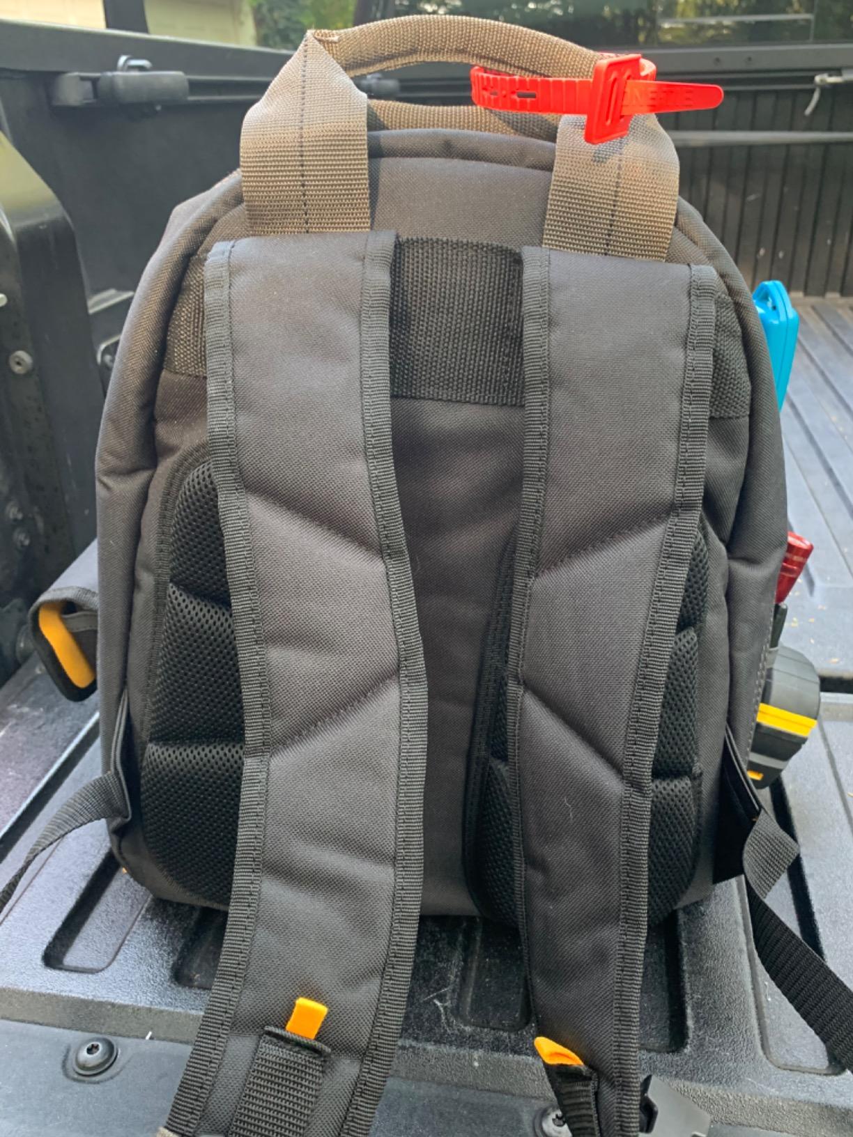 CLC Custom Leathercraft L255 Tech Gear 53 Pocket Lighted Backpack, Black customer photo 2