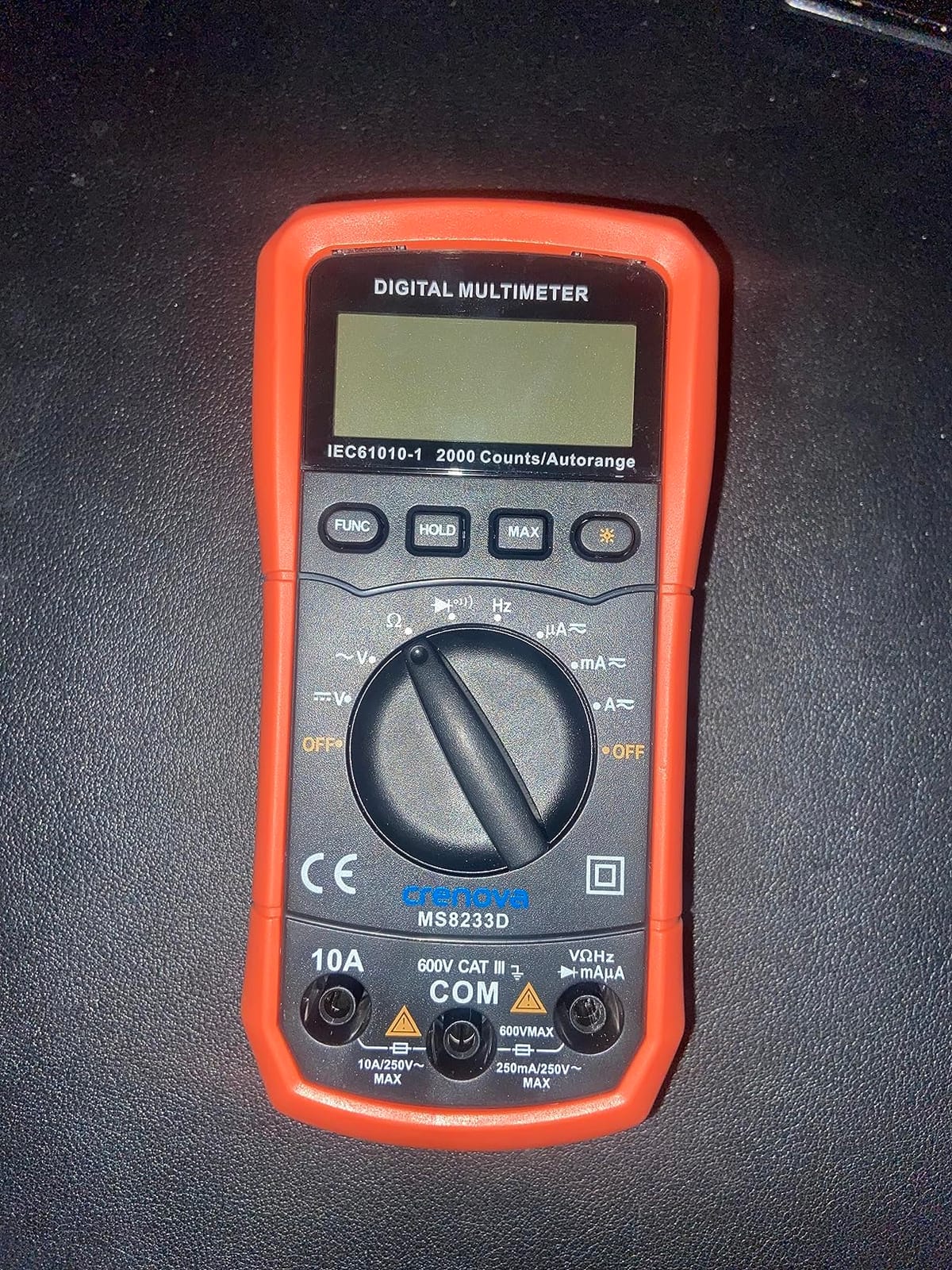 Crenova MS8233D Multimeter TRMS 6000 Counts Auto-Ranging Live Wire NCV customer photo 1
