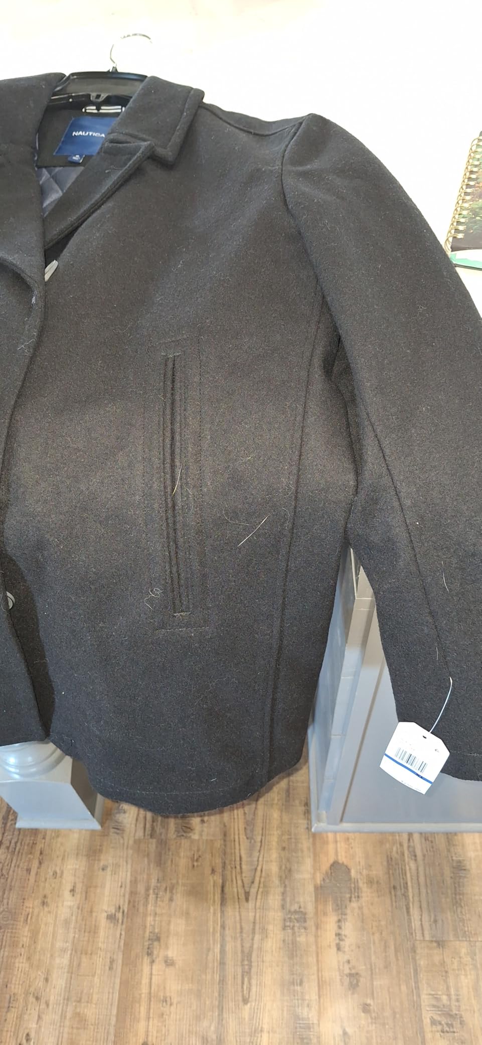 Men's Wool Blend Peacoat - Double-Breasted Winter Coat, Regular, Big & Tall Sizes customer photo 2