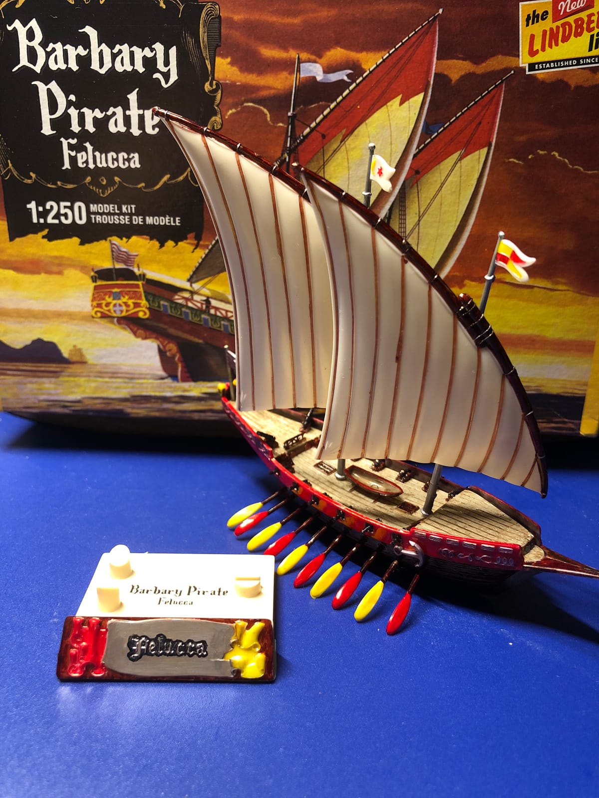 Lindberg Models HL205/12 1/250 Barbary Pirate Ship customer photo 2