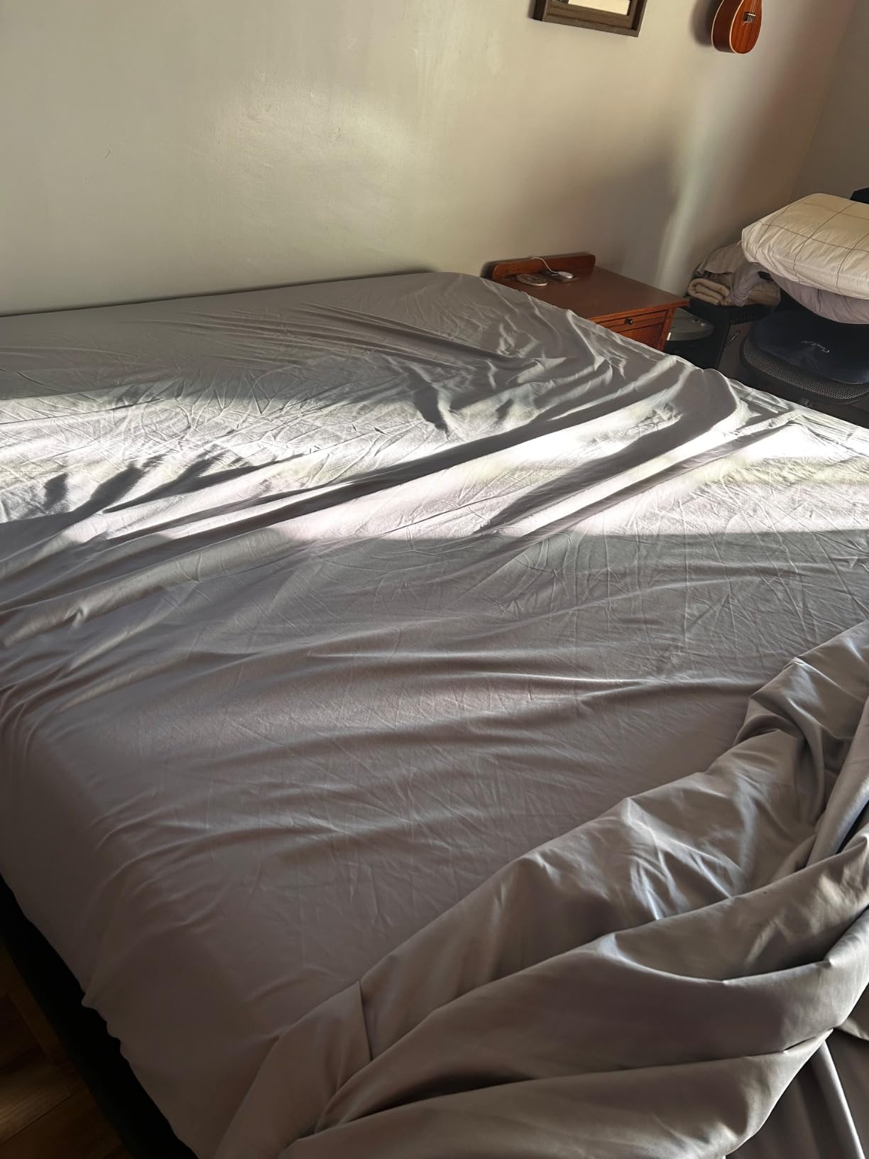 Mellanni Iconic 4-Piece, Ultra Soft Sheet Set (King, White) | 10M+ Sleepers. Lab-tested: Sleeps Cool, Stays Bright, Strong, Smooth. Good Housekeeping Best Bedding, 7 yrs running. customer photo 1
