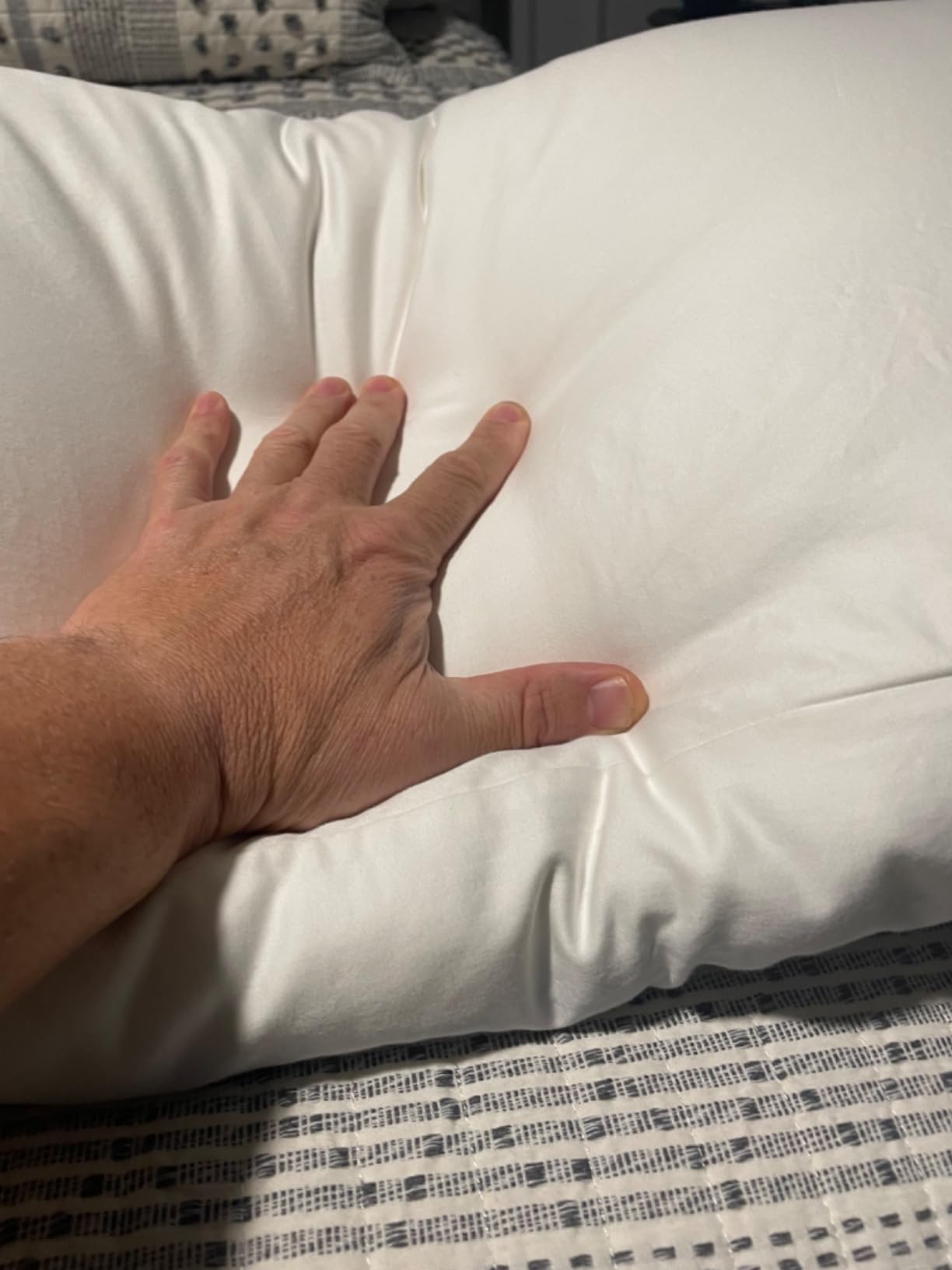 Six Layer Adjustable Pillow. Custom Fit Your Perfect Pillow Height. Queen customer photo 2
